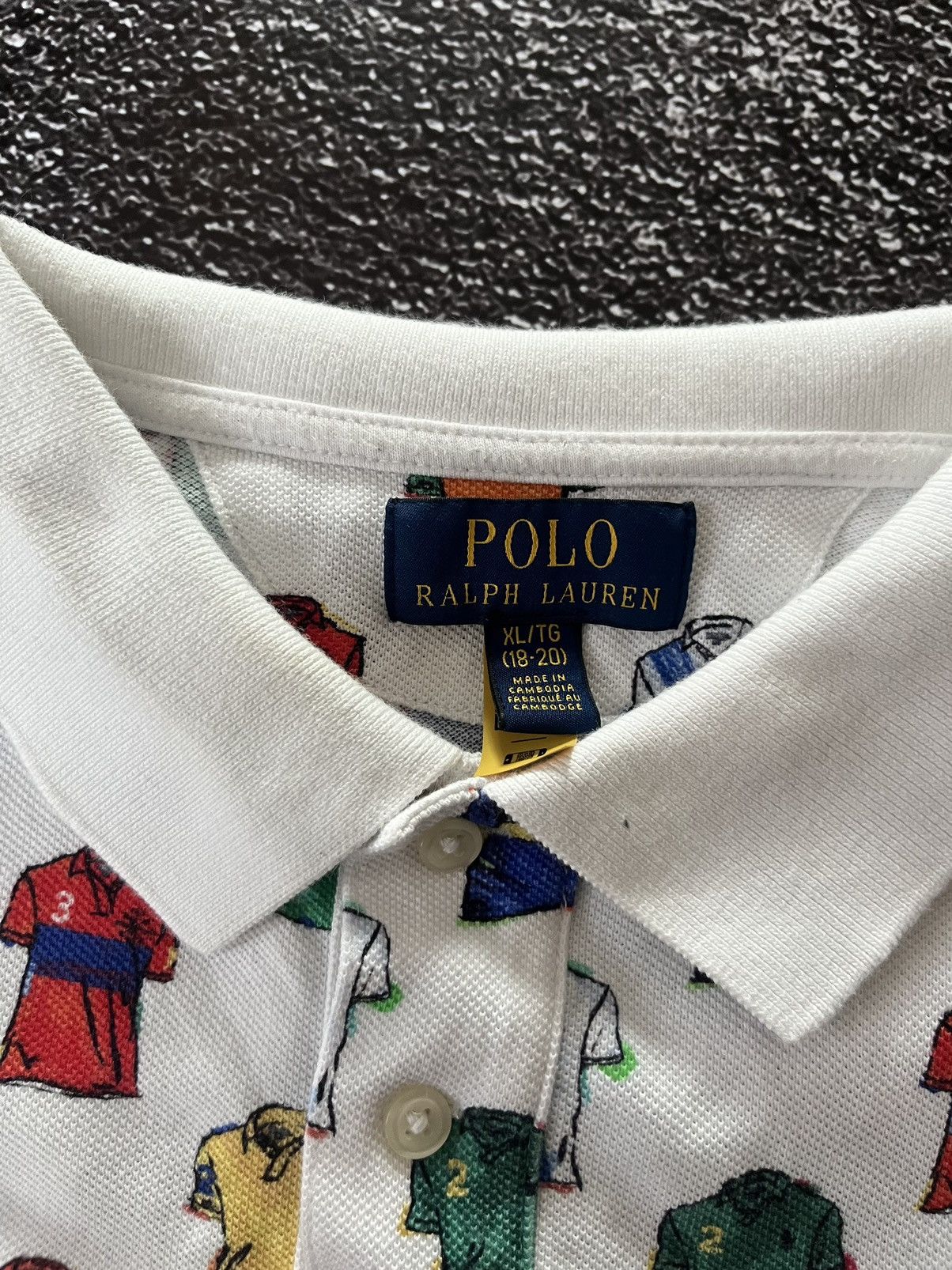 Vintage Vintage Ralph Polo Lauren Polo Logo Streetwear BlockCore Size US M / EU 48-50 / 2 - 6 Thumbnail