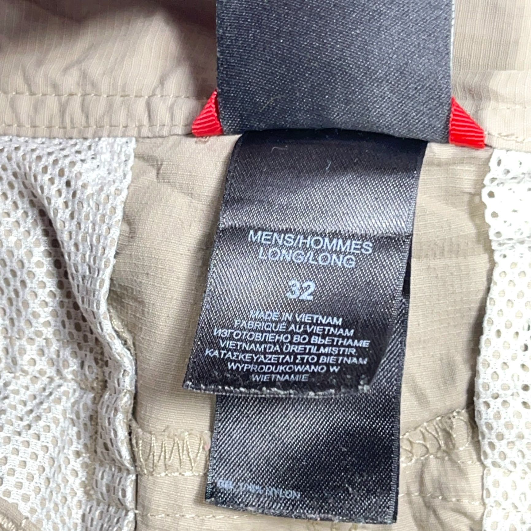 The North Face The North Face Pants Men XL 32x31 Tan Khaki Convertible Nylon Outdoor Chino Straight Regular Casual Travel Pocket Zipper Logo Belt Loops Size US 32 / EU 48 - 5 Thumbnail