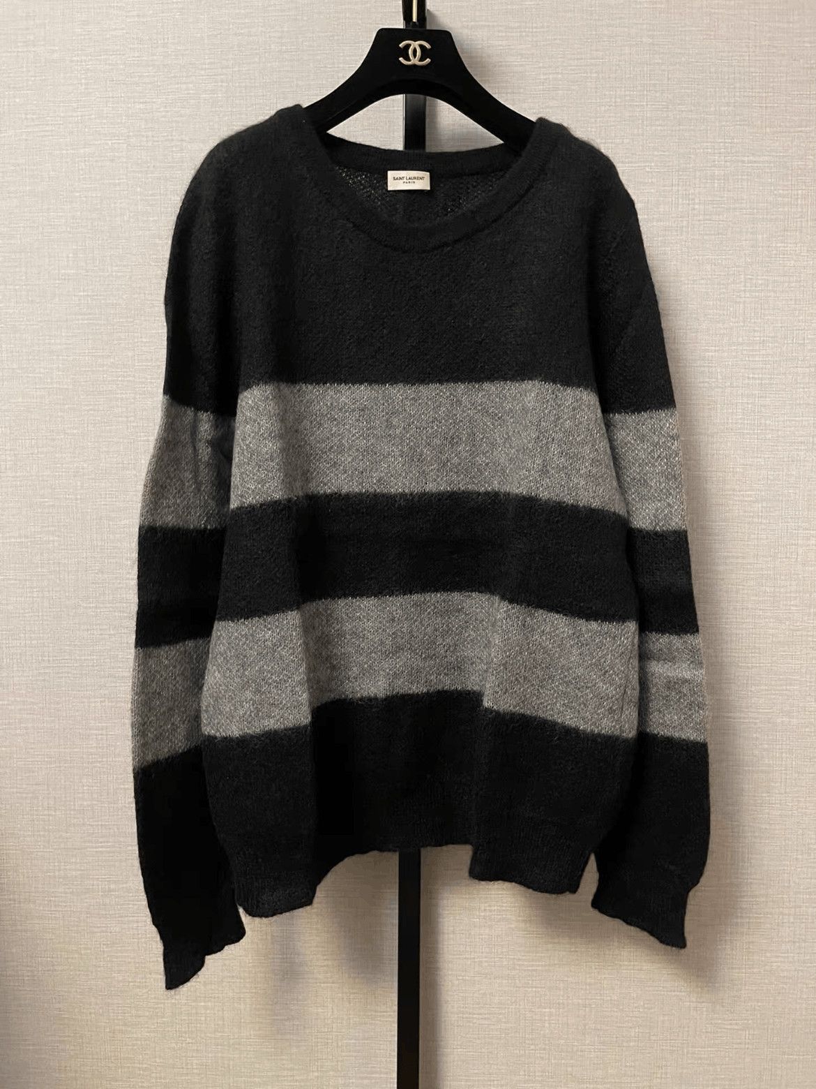 Saint Laurent Paris Saint Laurent Paris 13AW OS Mohair Knitwear Size US L / EU 52-54 / 3 - 1 Thumbnail