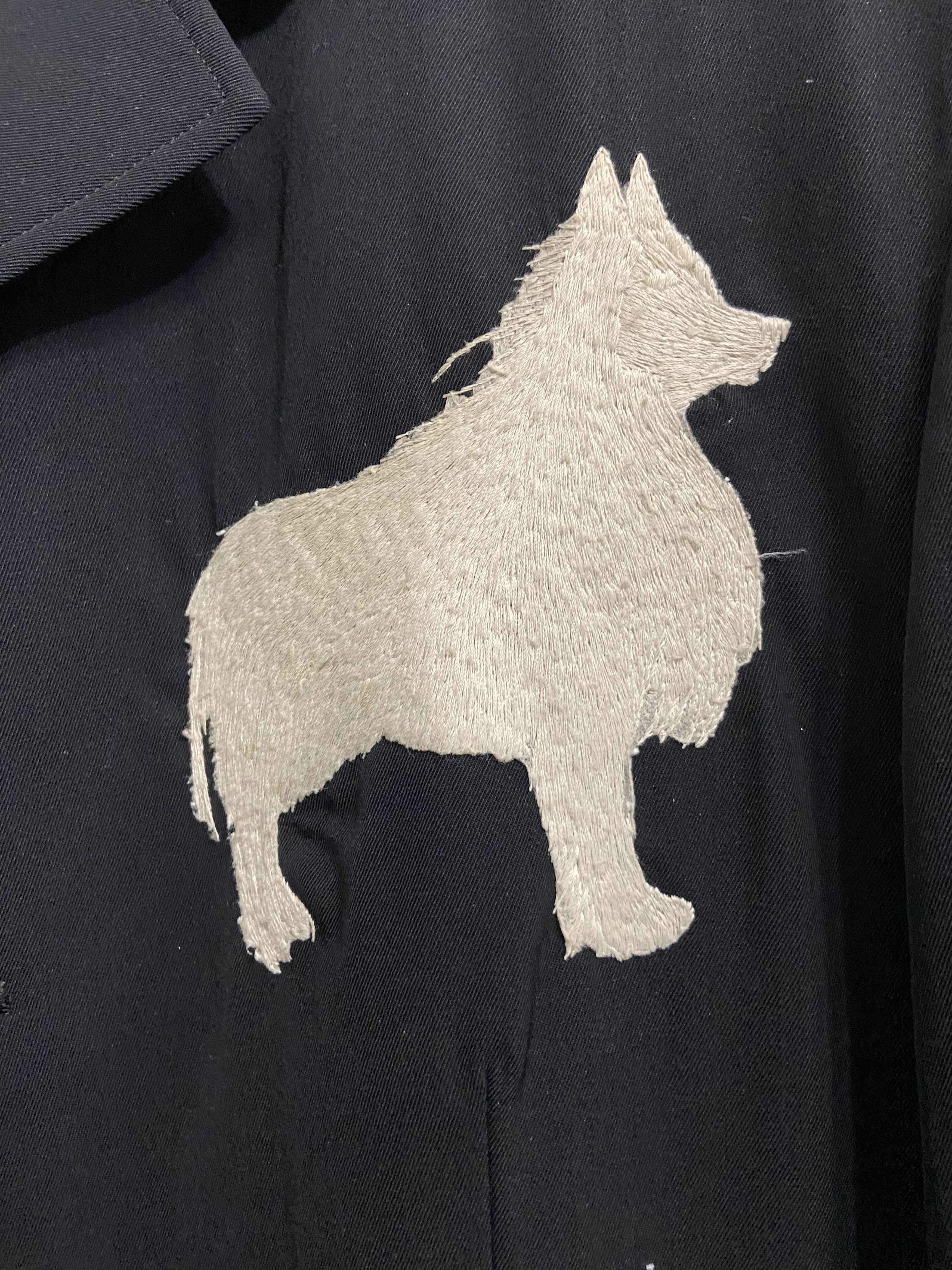 Yohji Yamamoto Yohji Yamamoto 90ss dog Jacket Size US M / EU 48-50 / 2 - 2 Thumbnail