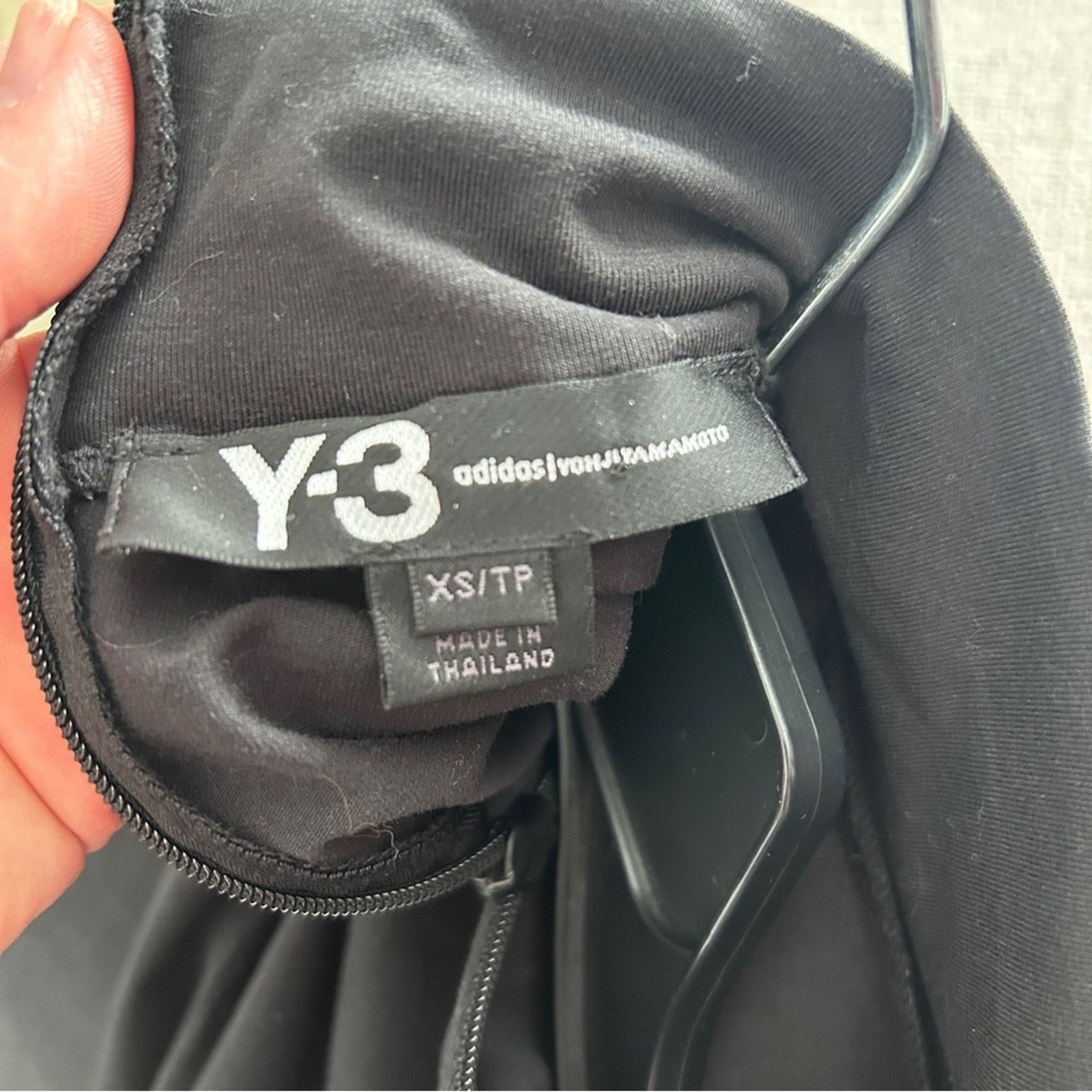 Adidas ADIDAS Y-3 by Yohji Yamamoto black turtleneck dress XS Size XS / US 0-2 / IT 36-38 - 7 Thumbnail