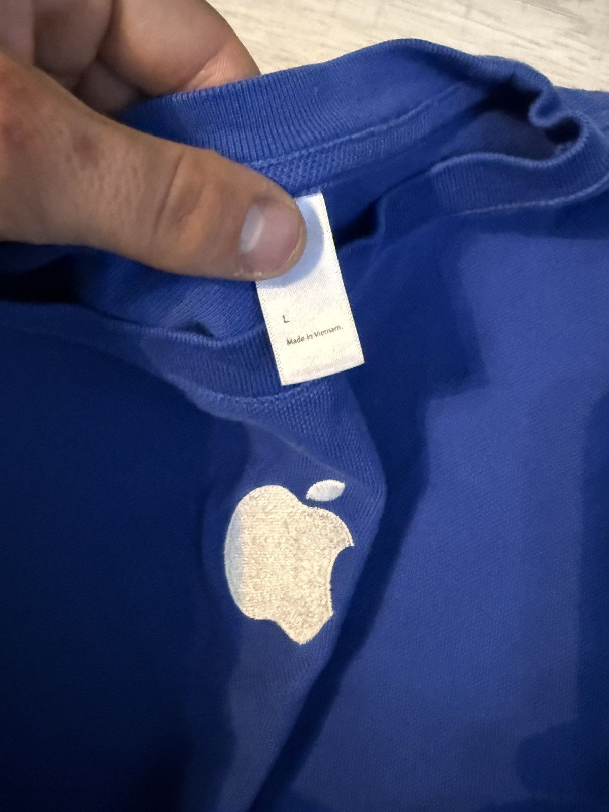 Apple Vintage Apple logo T-Shirt Size US L / EU 52-54 / 3 - 3 Thumbnail