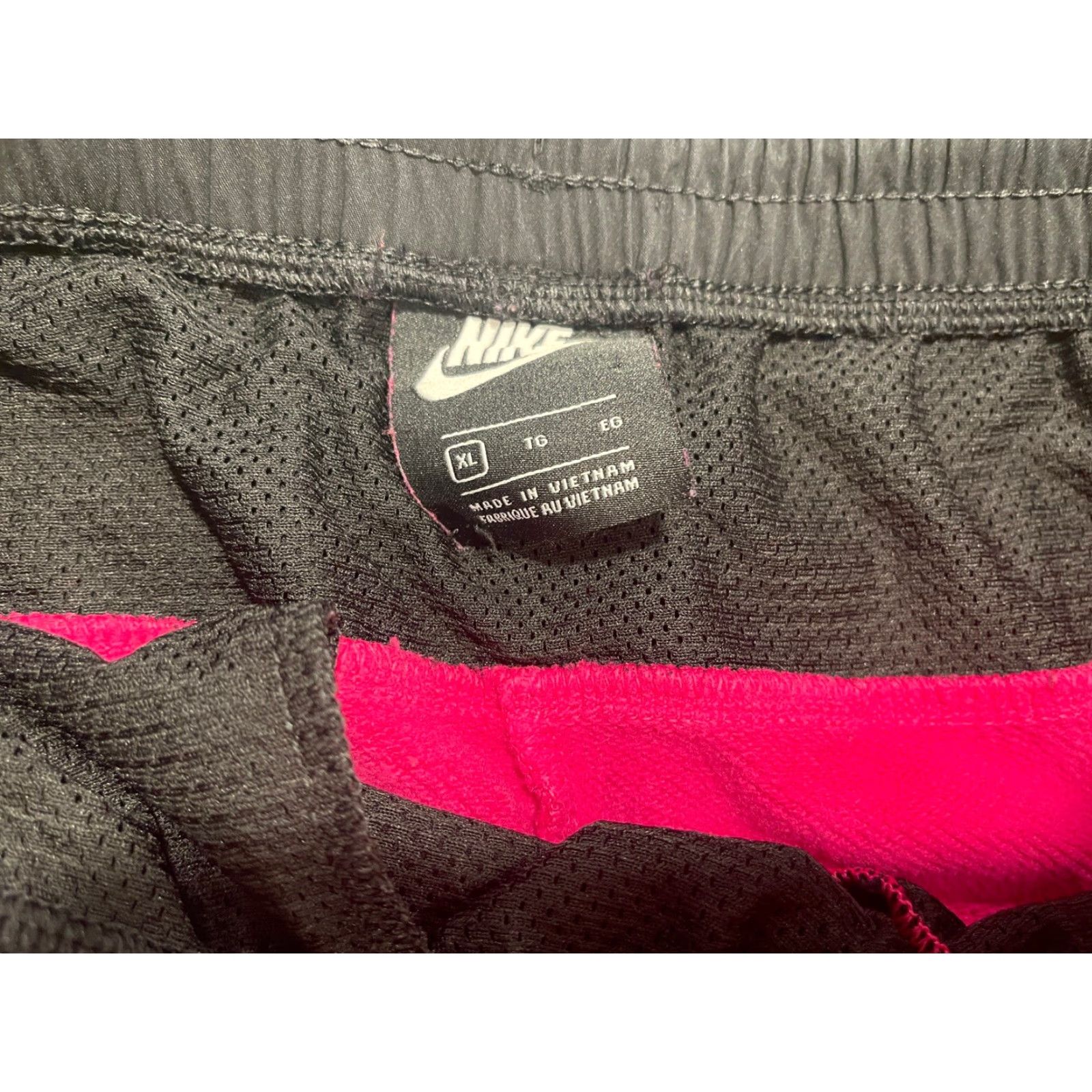 Nike Nike Sportswear Joggers Women XL Pink Icon Clash Oversized Fit Sweatpants Size 40" / US 18 - 4 Thumbnail