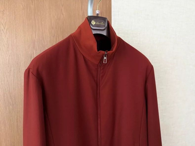 Loro Piana Loro Piana Silk-Filled Red Jacket Size US L / EU 52-54 / 3 - 1 Thumbnail