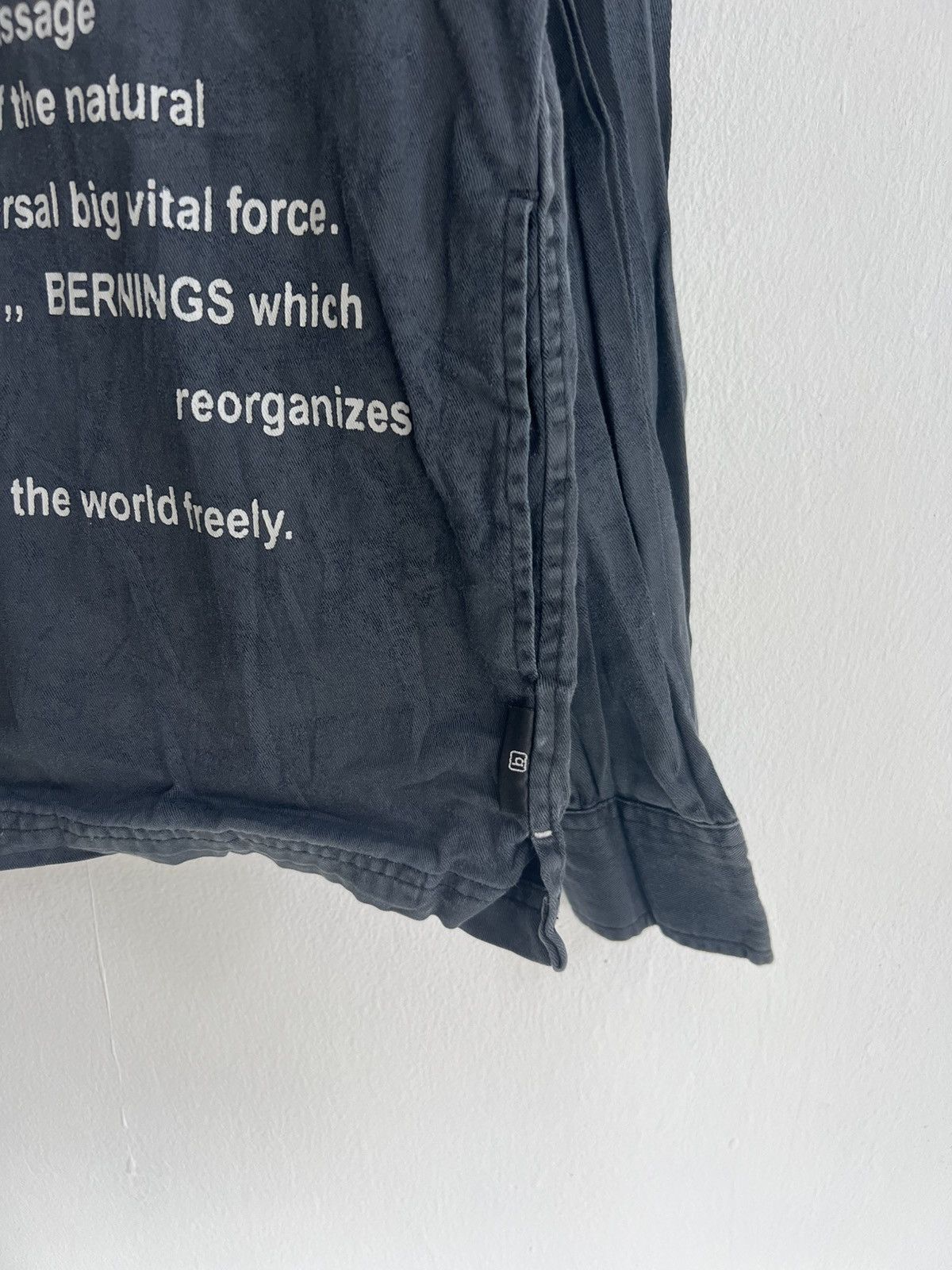 A.F.F.A. Y2K Bernings Sho 🇯🇵 Coding Name Poem Steampunk Button Shirt Size US M / EU 48-50 / 2 - 6 Thumbnail