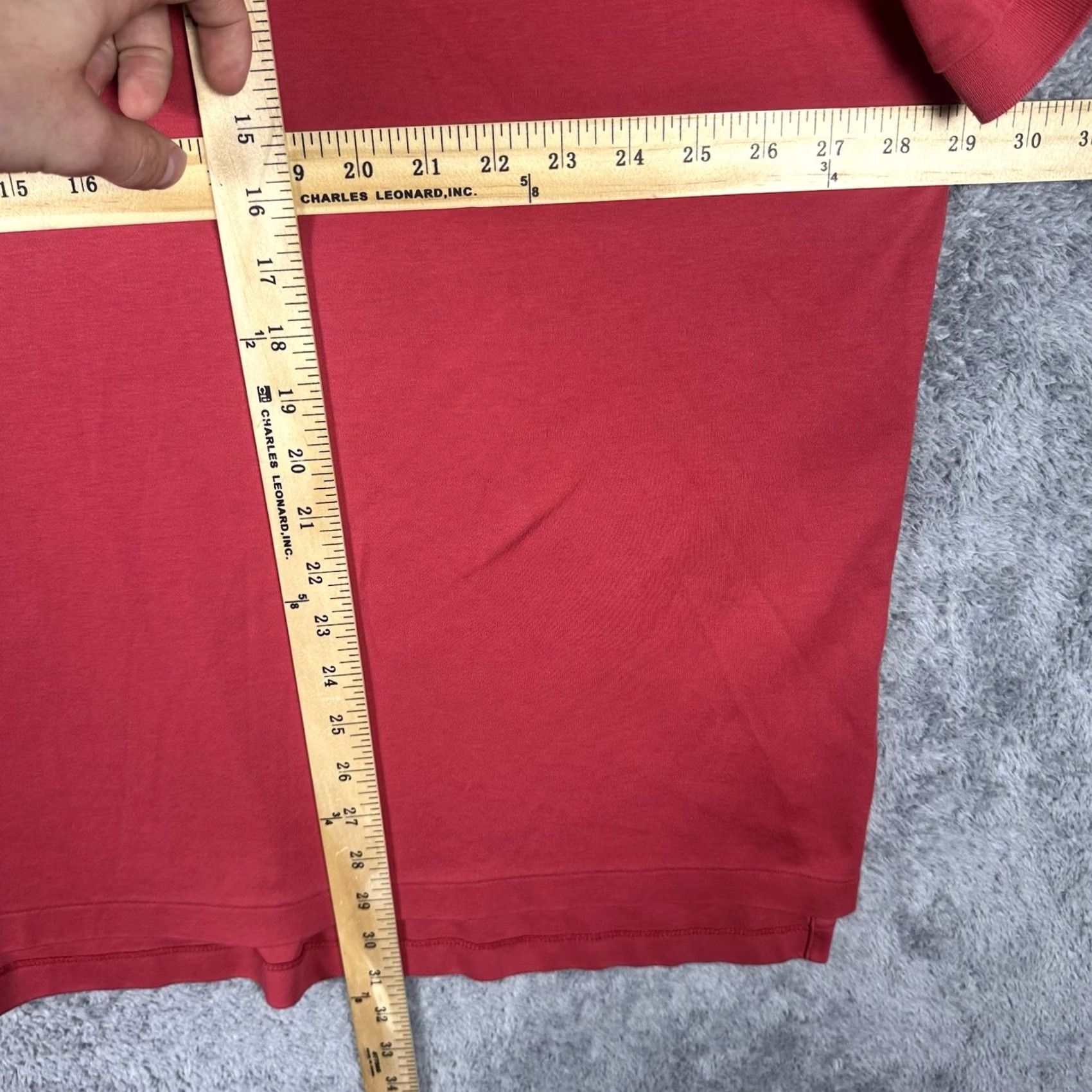 Polo Ralph Lauren Polo Ralph Lauren Shirt Mens Big 3XB Pima Soft Touch Stretch Polo Red Short Sleeve 58 in Chest Size US XXL / EU 58 / 5 - 7 Thumbnail