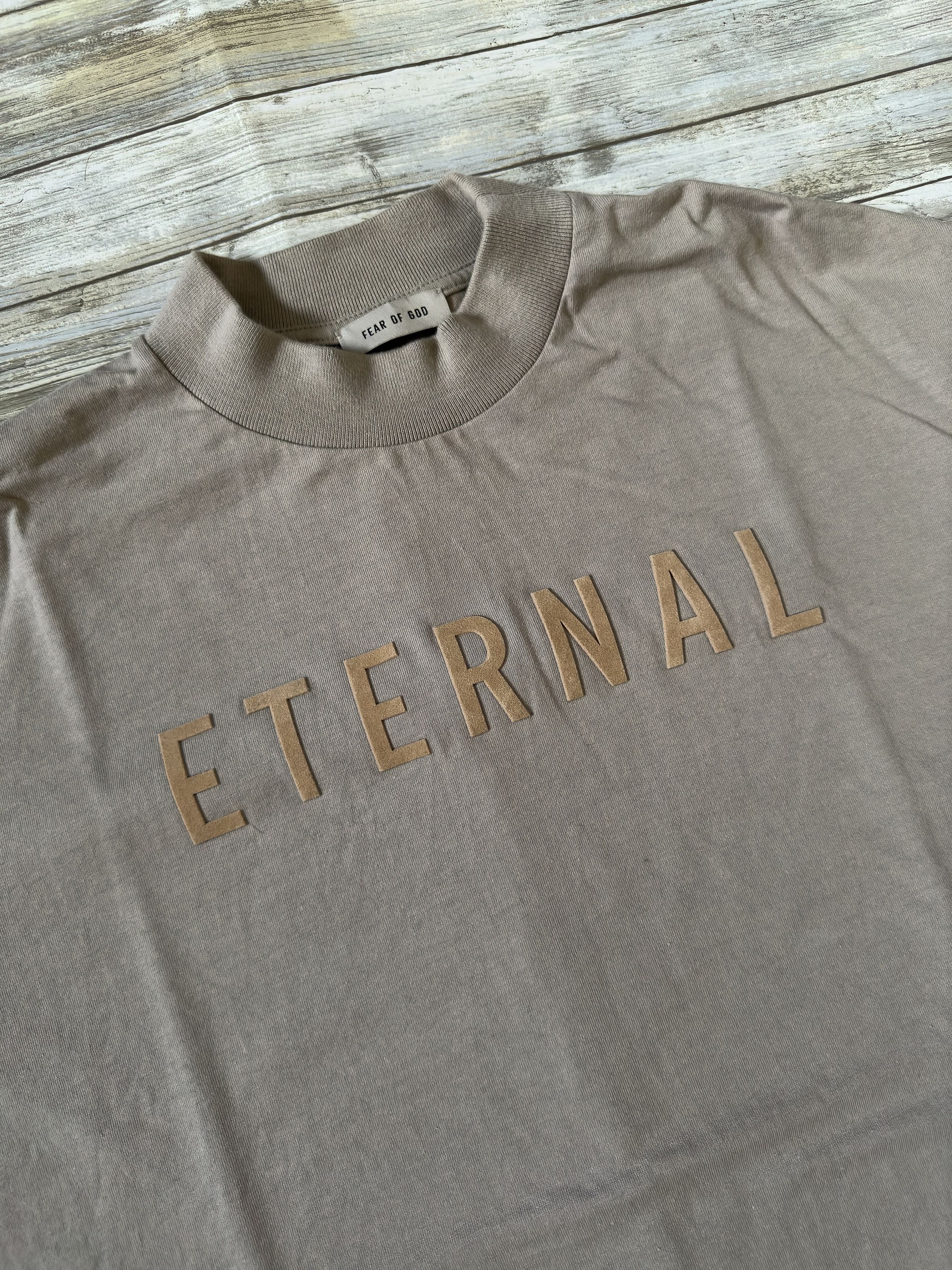 image of Fear Of God Ss23 Eternal Tee in Dusty Beige, Men's (Size Medium)