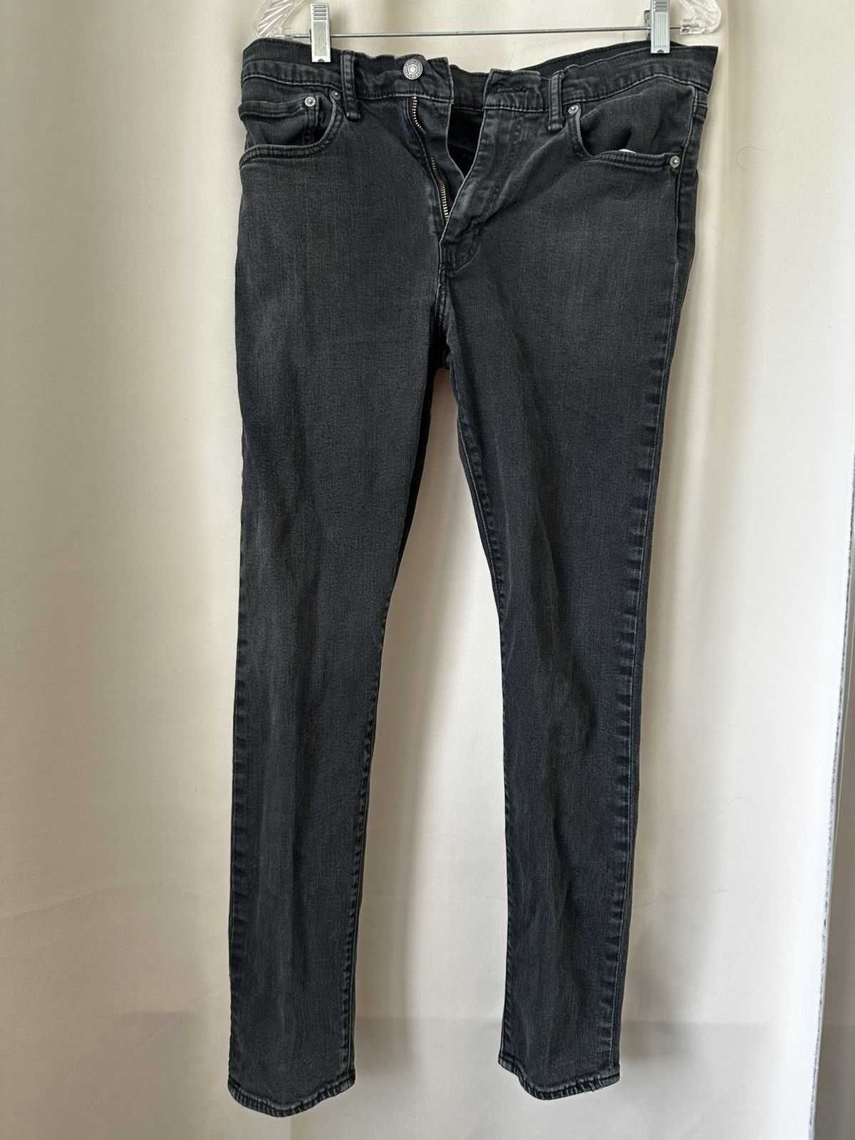 Levi's USED Men's Levis Skinny Jeans Black Size 32x32 Size US 32 / EU 48 - 1 Thumbnail