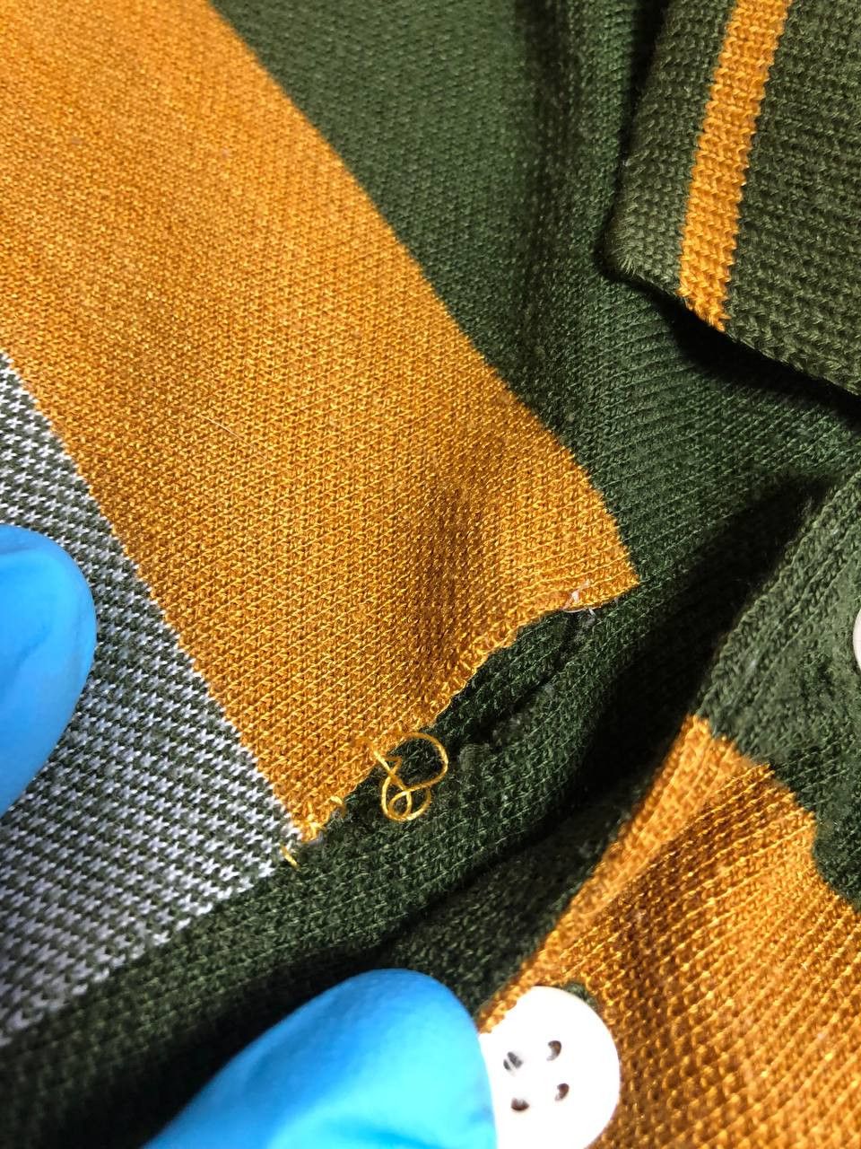 Burberry Vintage Thomas Burberry Striped Polo Size L Size US L / EU 52-54 / 3 - 5 Thumbnail