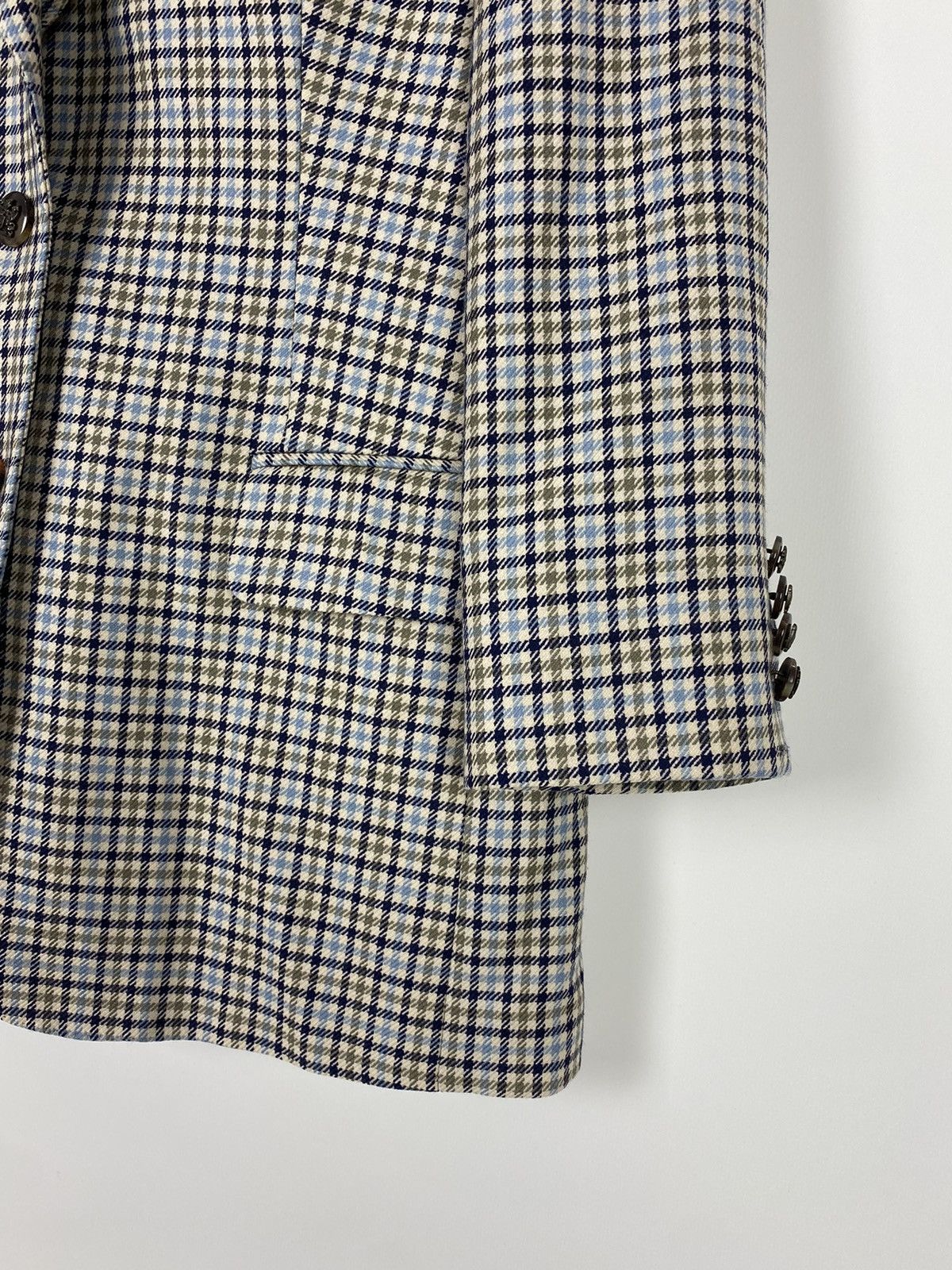 Aquascutum Aquascutum Wool Check Blazer Jacket Size S / US 4 / IT 40 - 5 Thumbnail