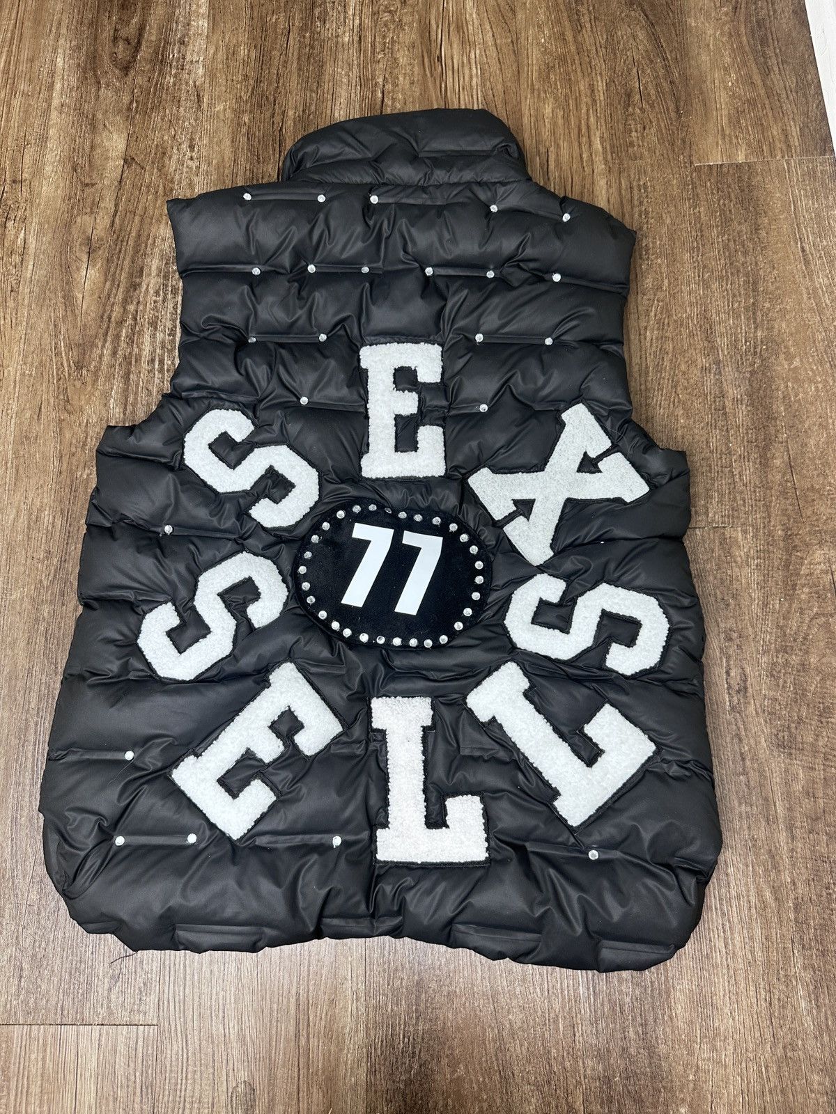 Other Studded "SEX" Vest Size US S / EU 44-46 / 1 - 1 Thumbnail