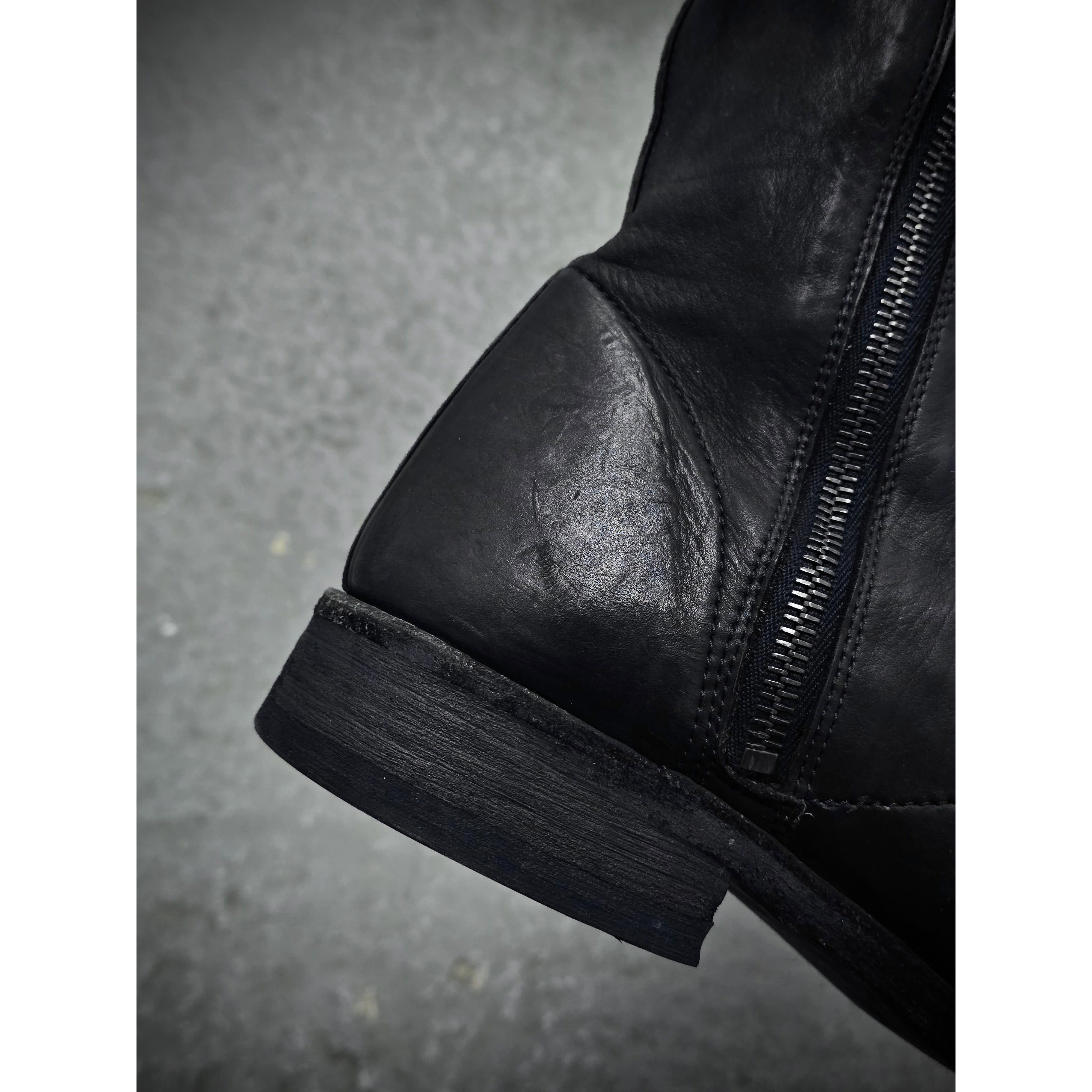 Isamu Katayama Backlash Isamu Katayama BACKLASH Side Zip Deerskin Leather boots Size US 8 / EU 41 - 6 Thumbnail