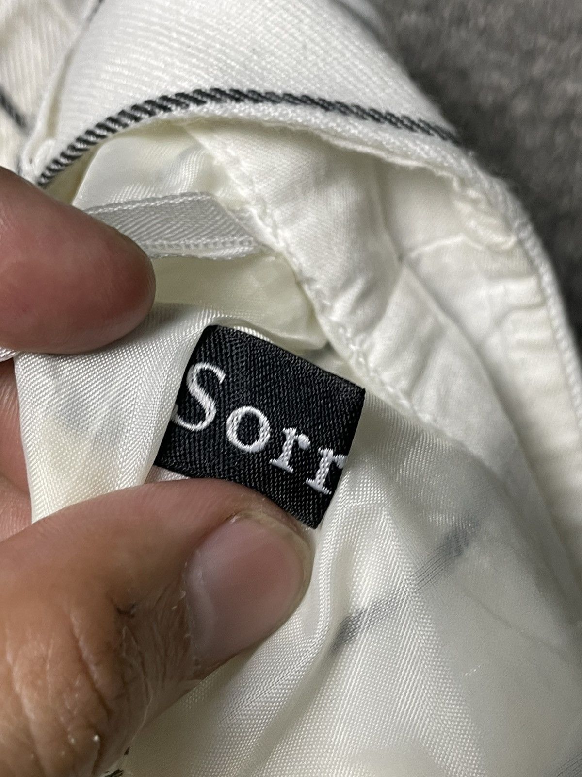 Japanese Brand × Vintage SORRIDERE WOMENS STRIPED SHORTS (87) Size 30" / US 8 / IT 44 - 8 Thumbnail