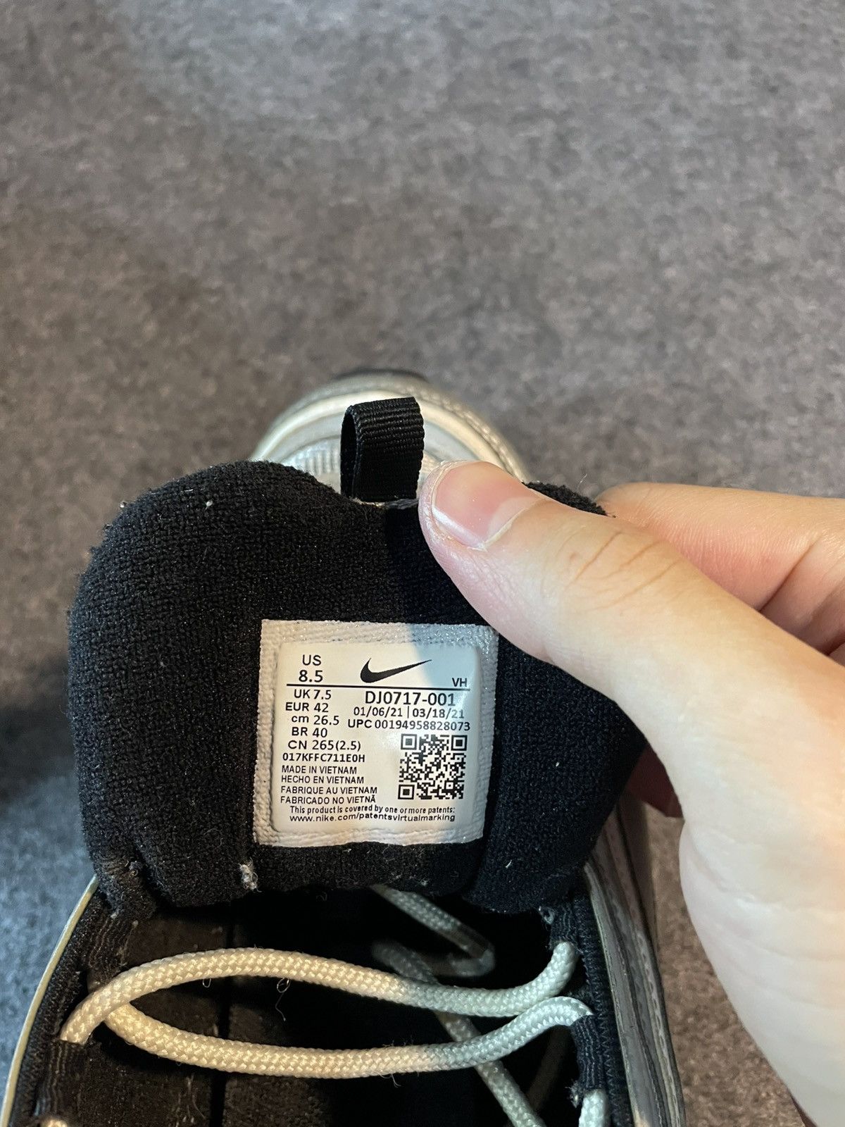 Nike Nike Air Max 97 Silver Violet Size US 7.5 / EU 40-41 - 12 Thumbnail