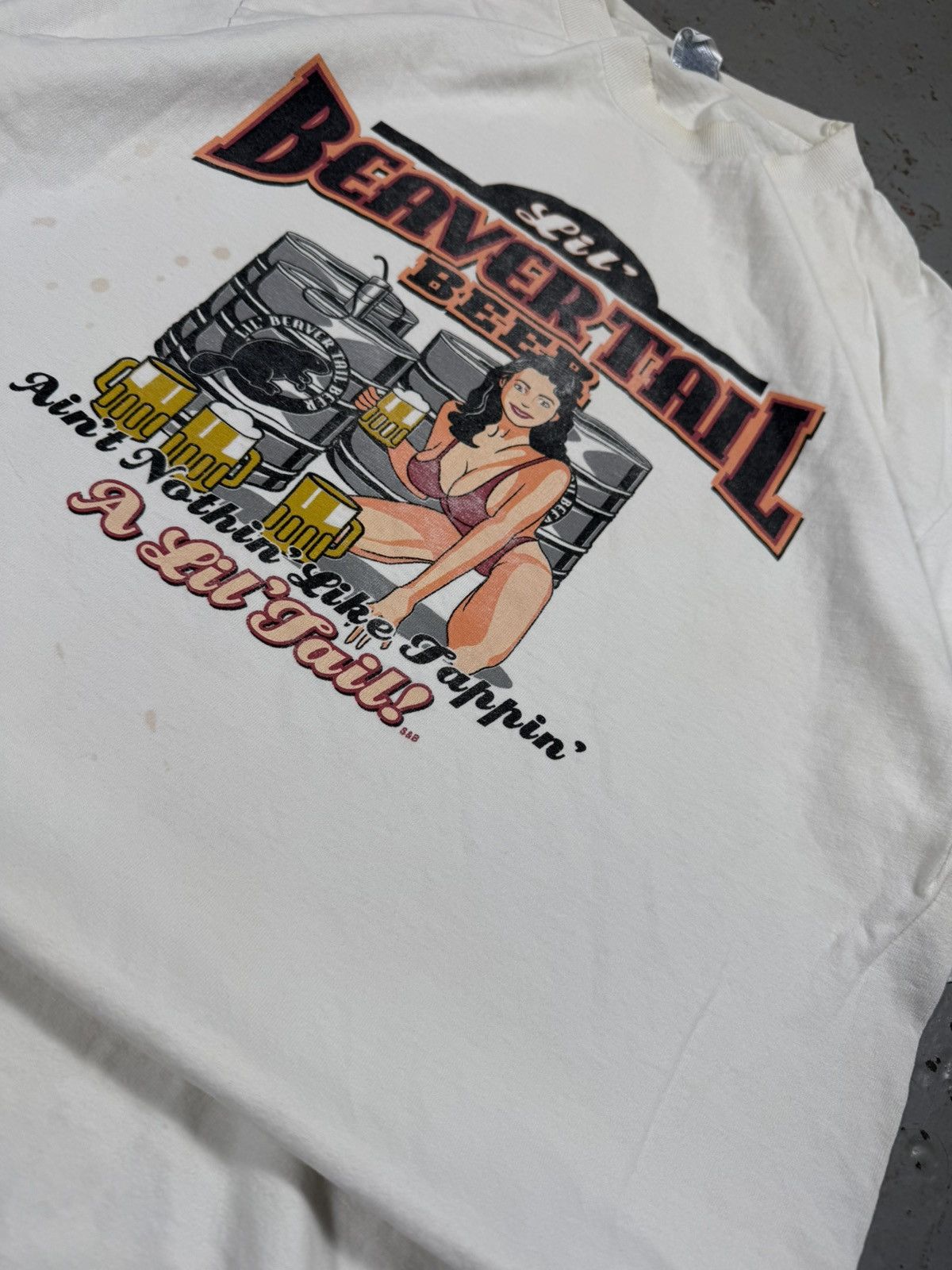 Vintage Vintage Beavertail Beer Tee Size US L / EU 52-54 / 3 - 6 Thumbnail