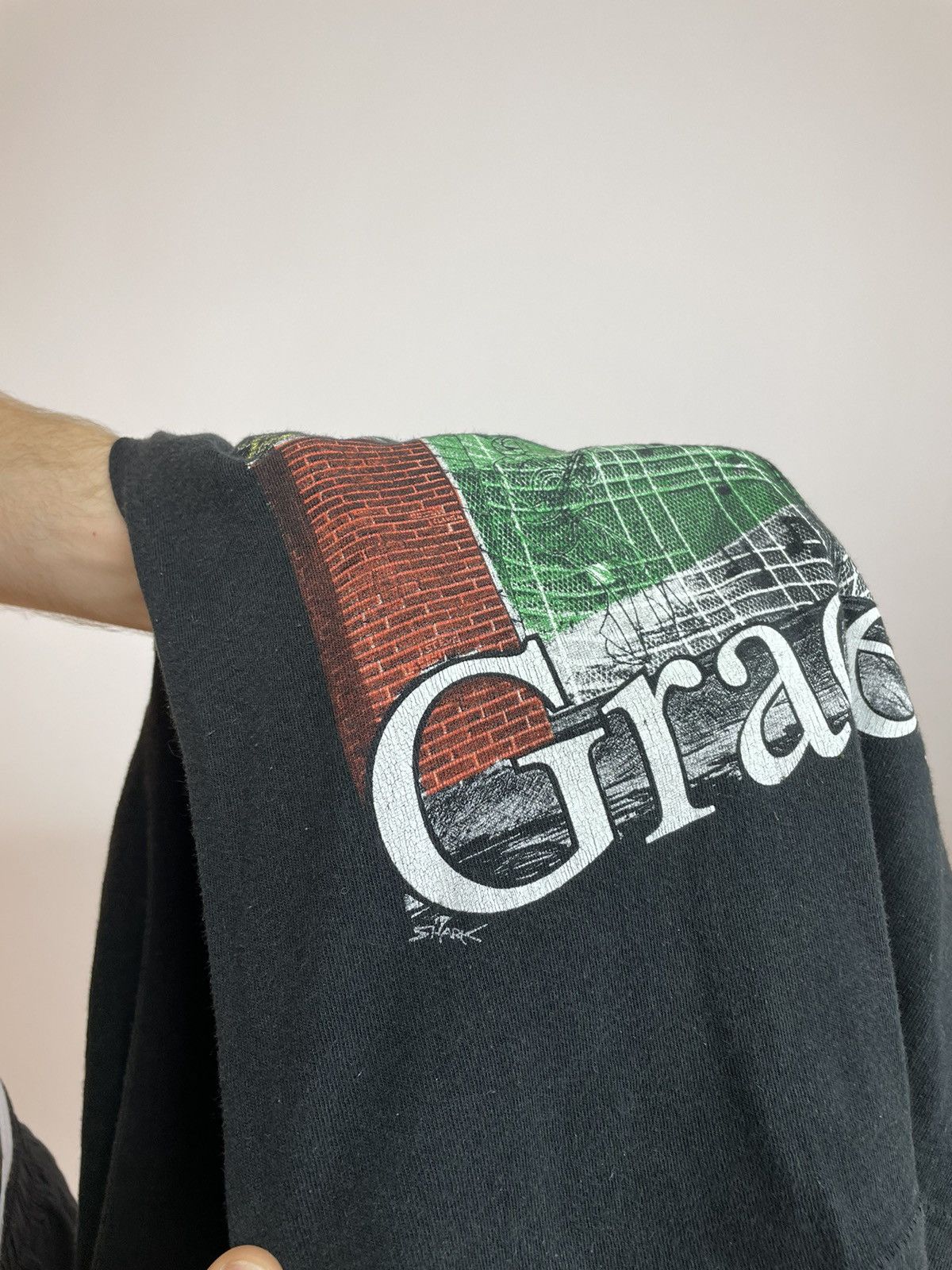 Fruit Of The Loom × Vintage VTG Fruit of the Loom I’ve Been Too Graceland Elvis Presley Size US L / EU 52-54 / 3 - 7 Thumbnail