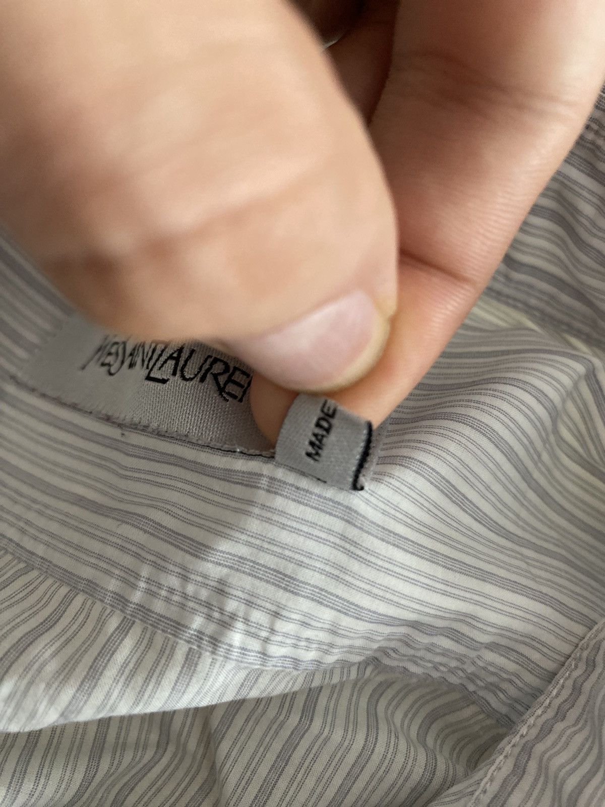 Yves Saint Laurent Super Light 2009 YSL Shirt Italy Summer Size US L / EU 52-54 / 3 - 10 Thumbnail