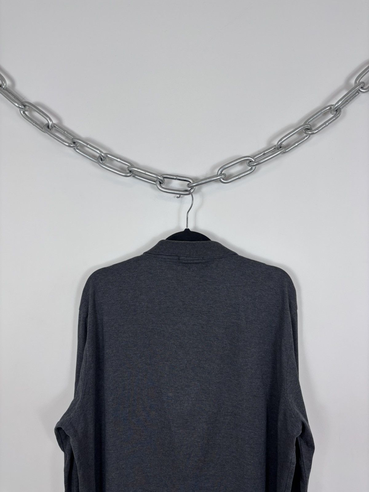 Polo Ralph Lauren Polo Ralph Lauren Men’s Slim Fit Grey Long Sleeve Polo Shirt Size US XL / EU 56 / 4 - 17 Thumbnail