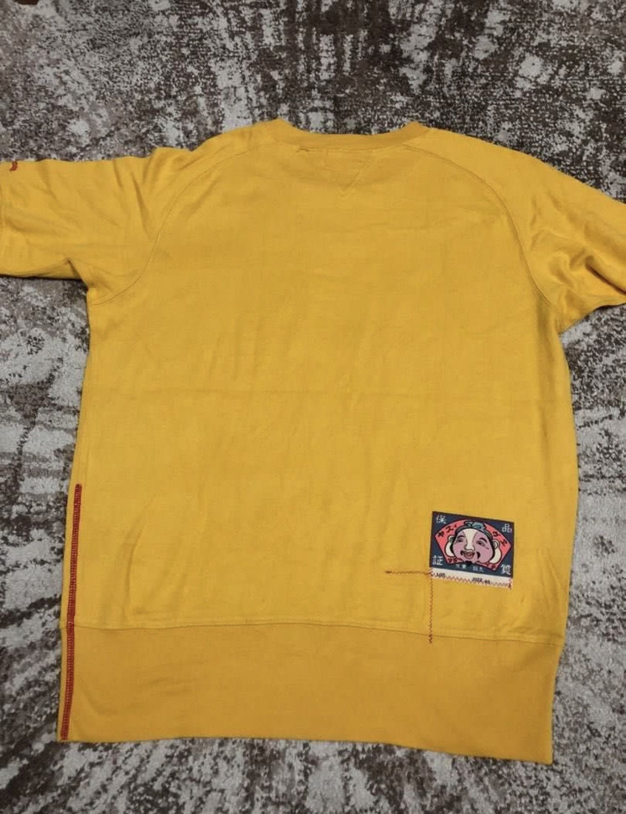 Evisu Rare Evisu Short Sleeve Sweater Big Logo Size US XXS / EU 40 - 7 Thumbnail