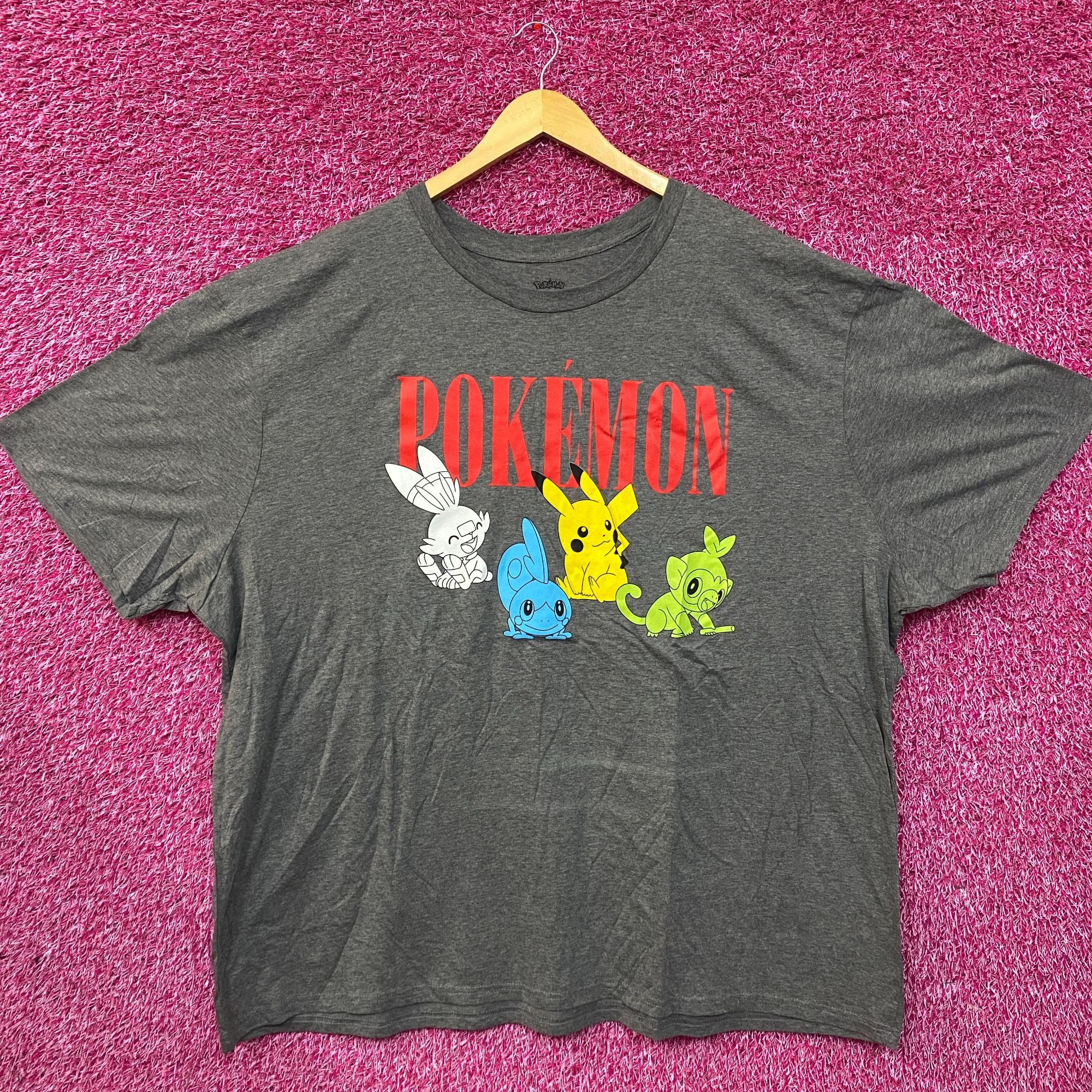 Pokemon Pokemon Group Pokemon T-Shirt 5XL Size US XXL / EU 58 / 5 - 1 Thumbnail