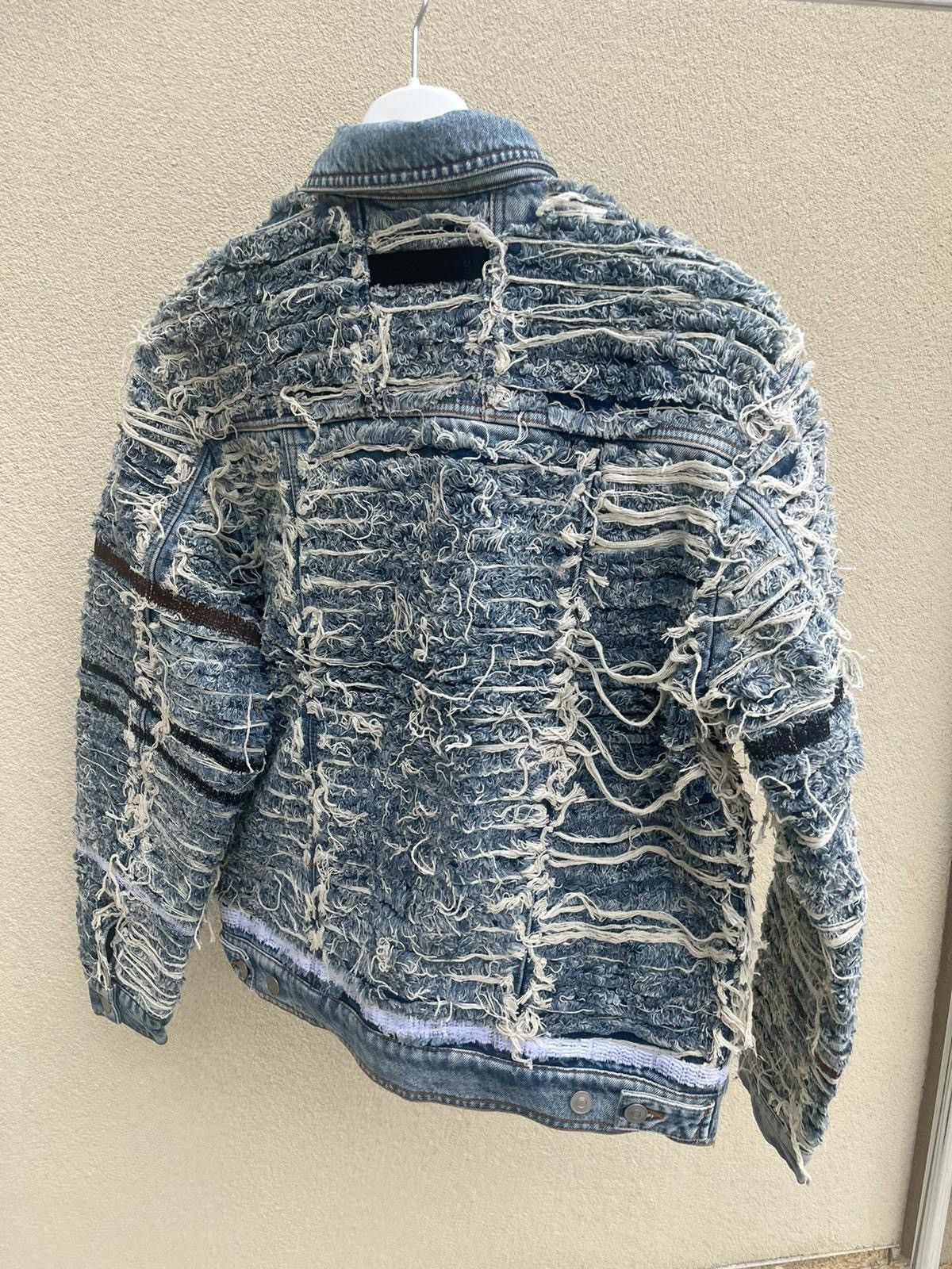 Alyx × Blackmeans Distressed Denim Jacket in Blue Size US L / EU 52-54 / 3 - 19 Thumbnail