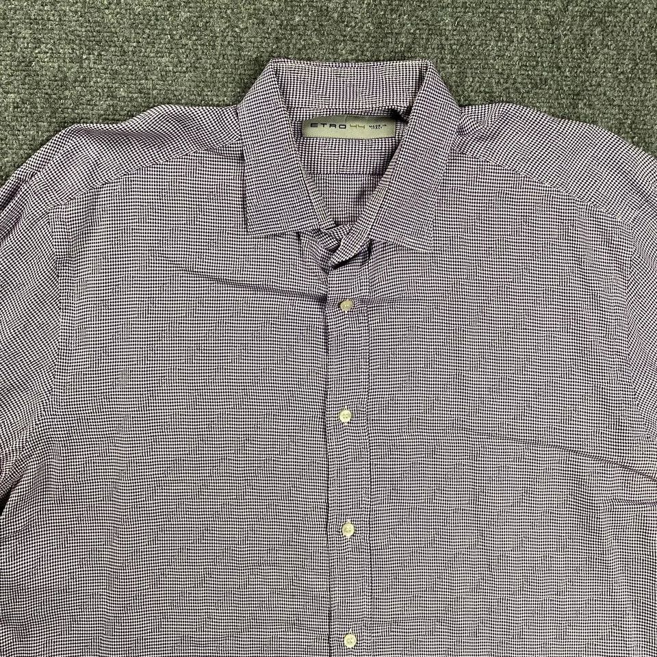 Etro Etro Shirt Mens 44 Button Up Casual Long Sleeve Adults Italy Size US S / EU 44-46 / 1 - 2 Thumbnail