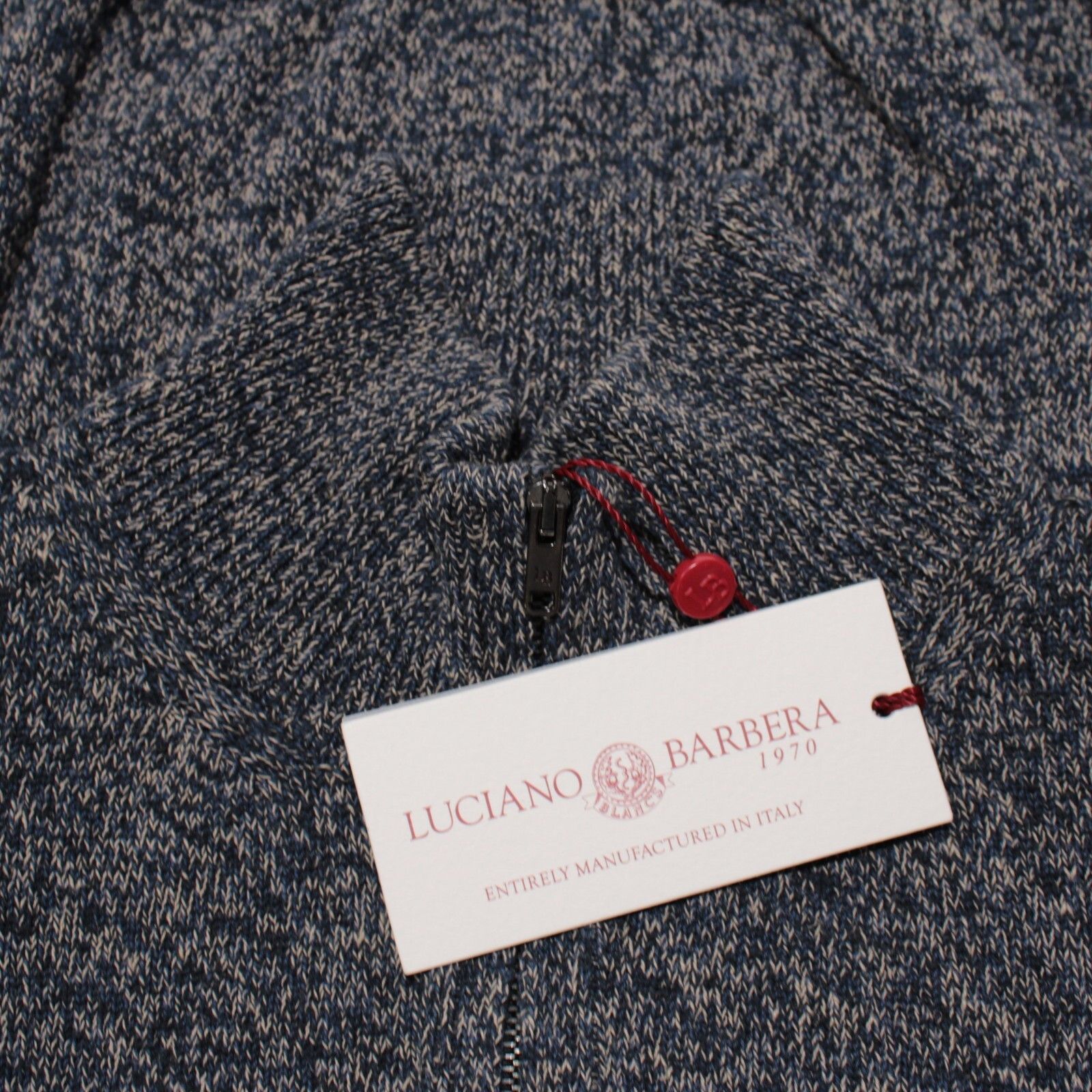 Luciano Barbera Luciano Barbera Sweater Size US M in Blue Size US M / EU 48-50 / 2 - 1 Thumbnail