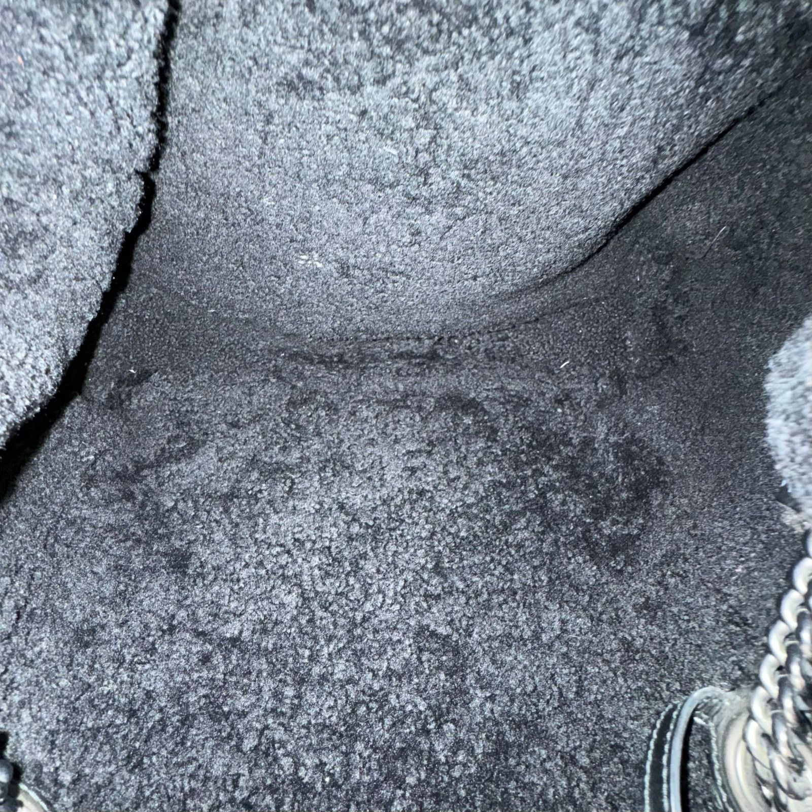 Gucci Gucci Soho Shearling Double Chain Bag Size ONE SIZE - 8 Thumbnail