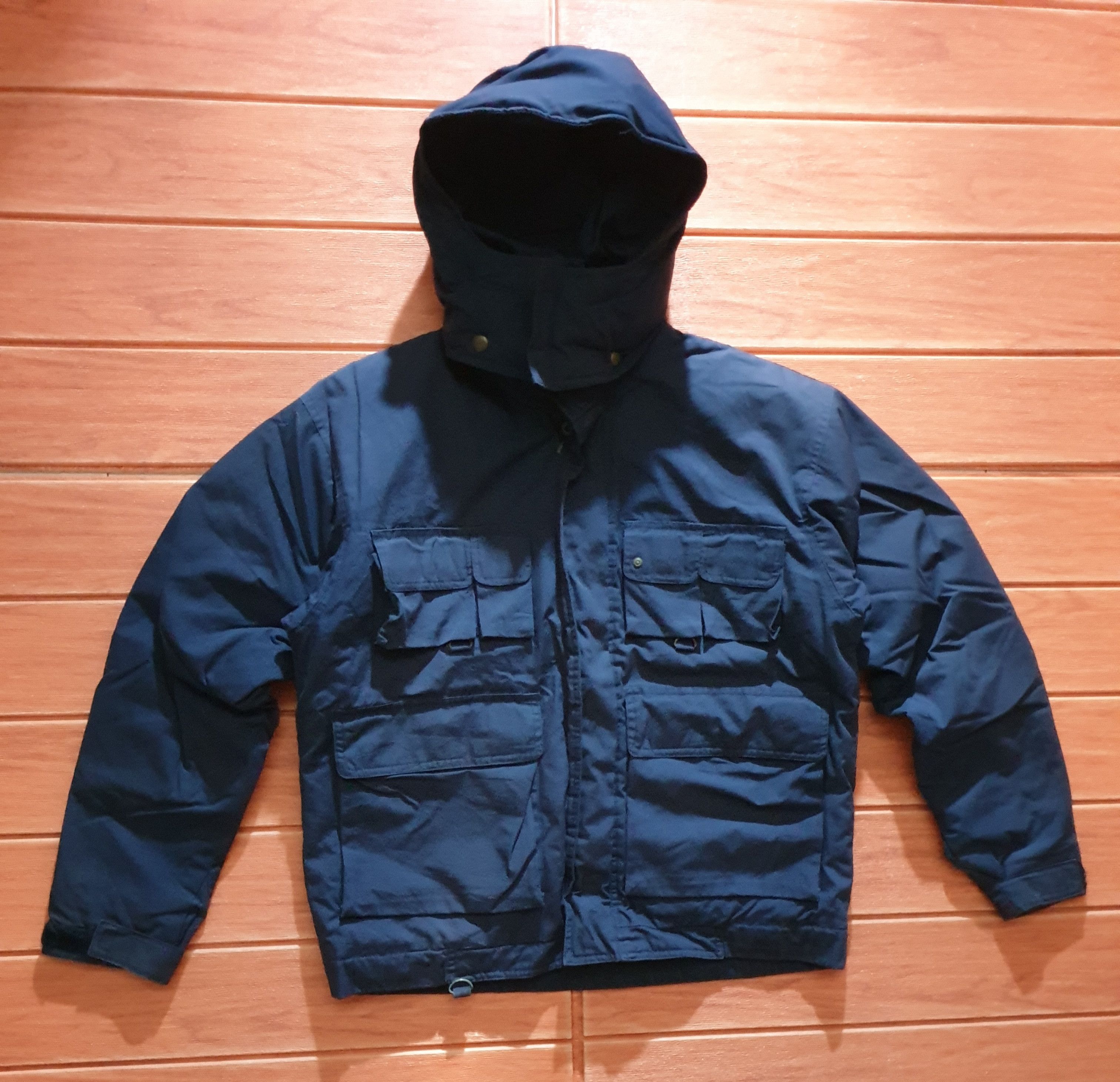 Japanese Brand 💥StreaM design multipocket streetwear blue jacket Size US L / EU 52-54 / 3 - 5 Thumbnail