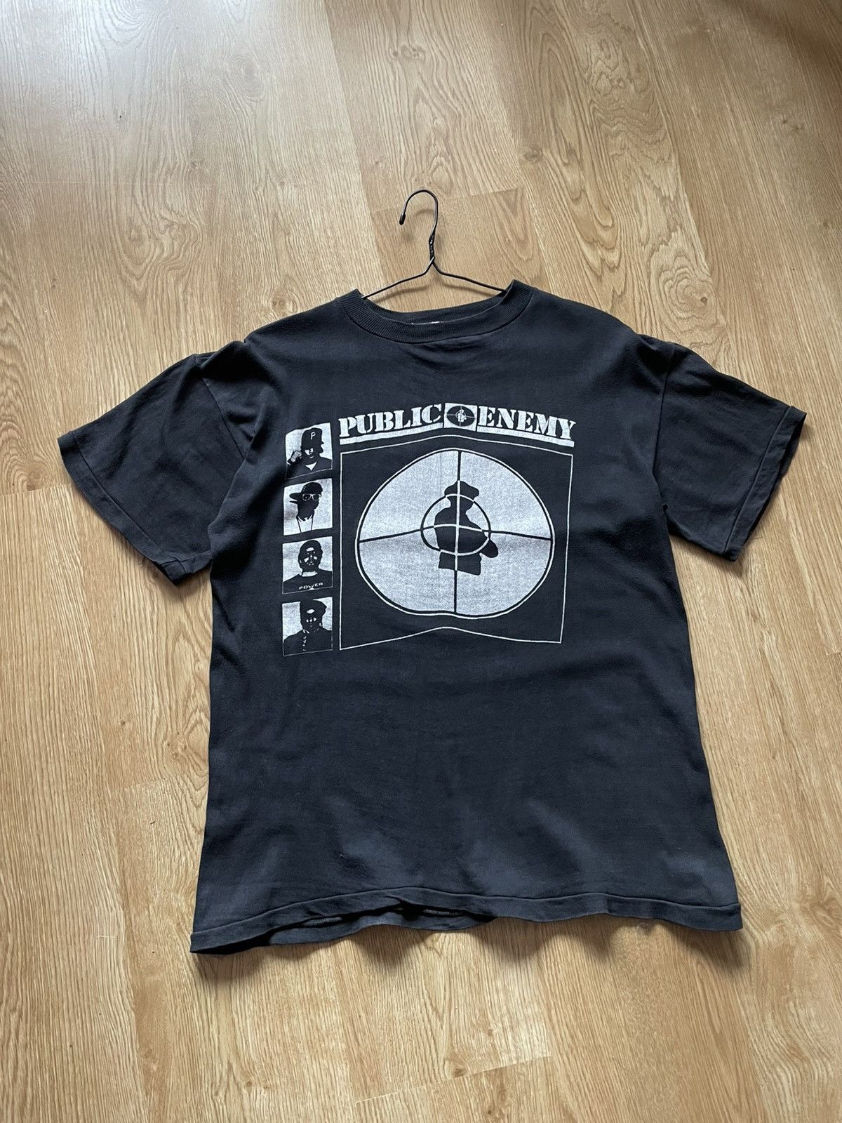 Band Tees Vintage 90s Public Enemy Single Stitch Rap Hip Hop T-Shirt Size US L / EU 52-54 / 3 - 15 Thumbnail
