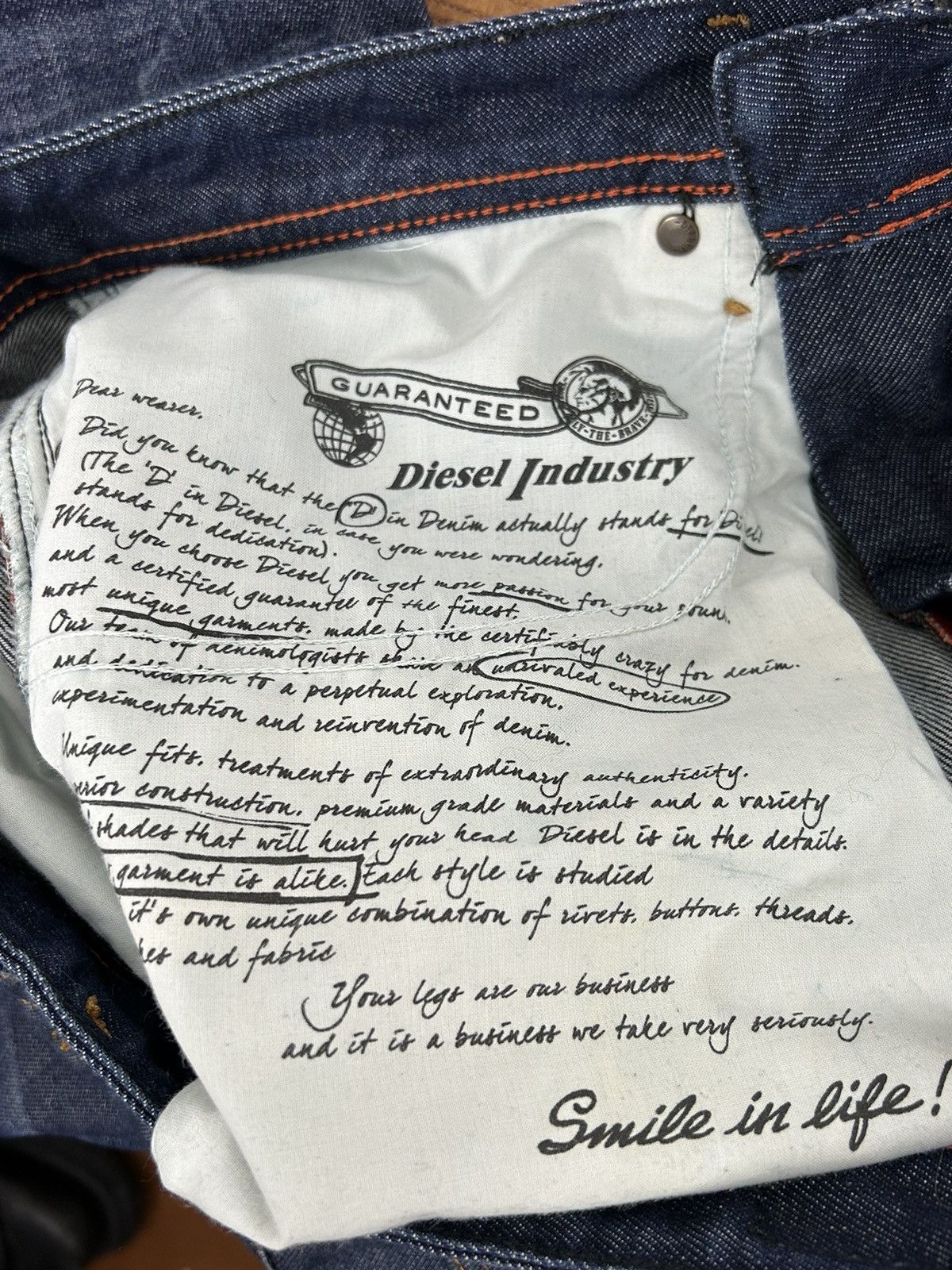Diesel Diesel Braddom 0806W Regular Slim Carrot Jeans In Size 31/32 Size US 31 - 16 Thumbnail