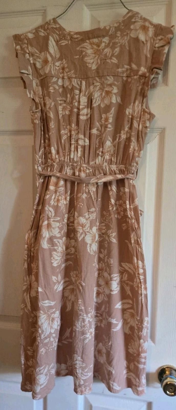 Other Monteau Los Angeles Blush Color Floral Dress Womens Size M / US 6-8 / IT 42-44 - 9 Thumbnail