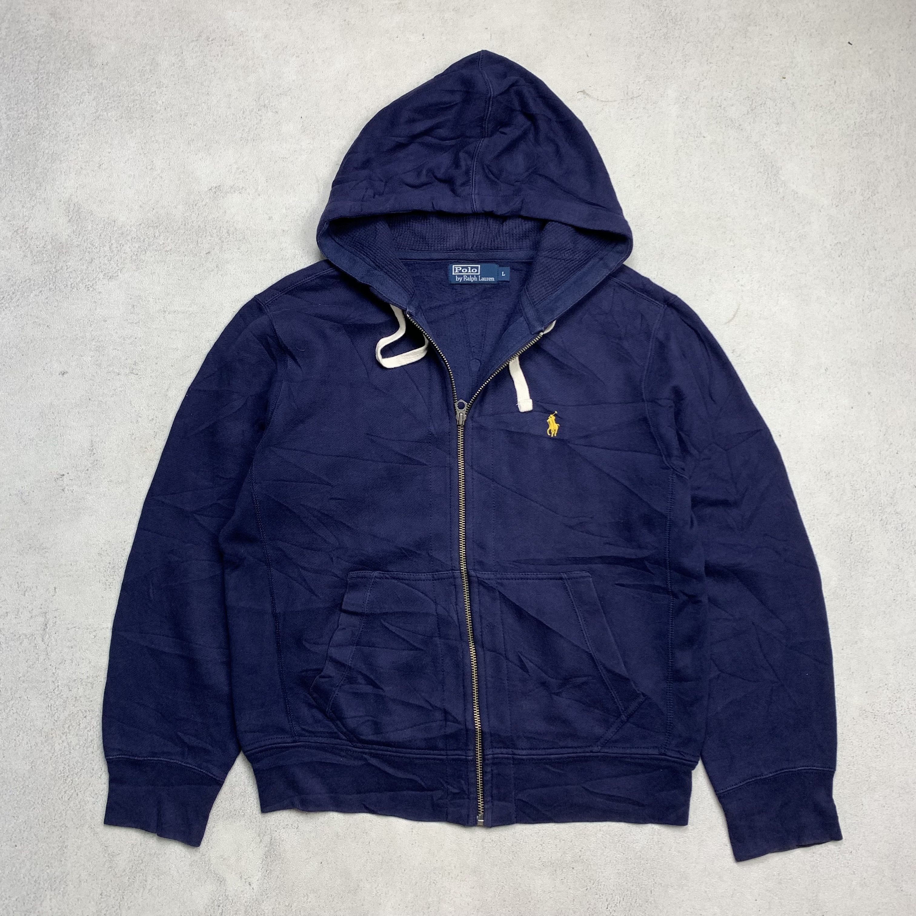 Polo Ralph Lauren Polo Ralph Lauren Zip Up Hoodie Size US L / EU 52-54 / 3 - 1 Thumbnail