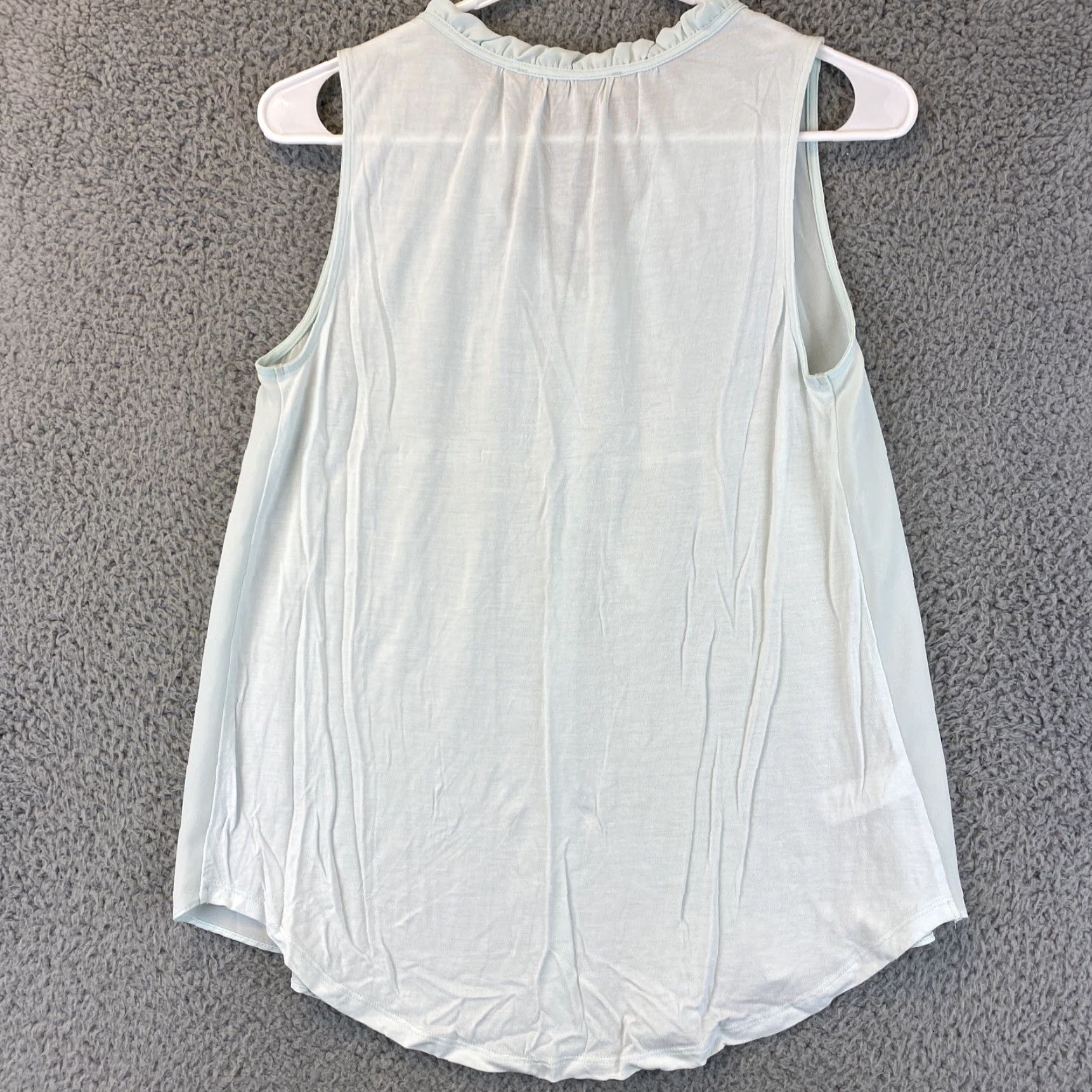 Ann Taylor Ann Taylor Loft Tank Women XS Light Mint Sleeveless Pullover Casual Tank Top Size XS / US 0-2 / IT 36-38 - 7 Thumbnail