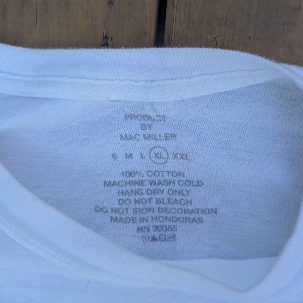 Mac Miller Mac Miller Swimming T-Shirt Women XL White Casual Pullover Size US XL / EU 56 / 4 - 2 Thumbnail