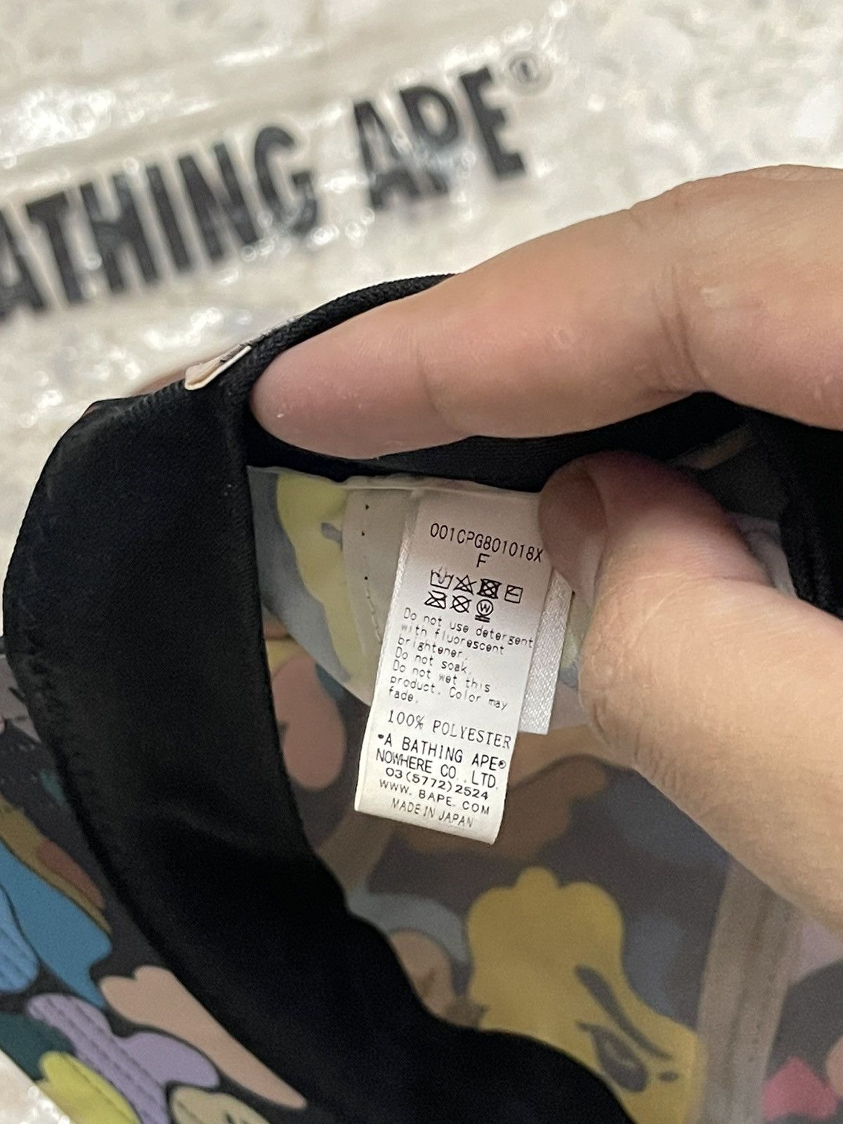 Bape A Bathing Ape Multicamo Cap Bape Size ONE SIZE - 7 Thumbnail