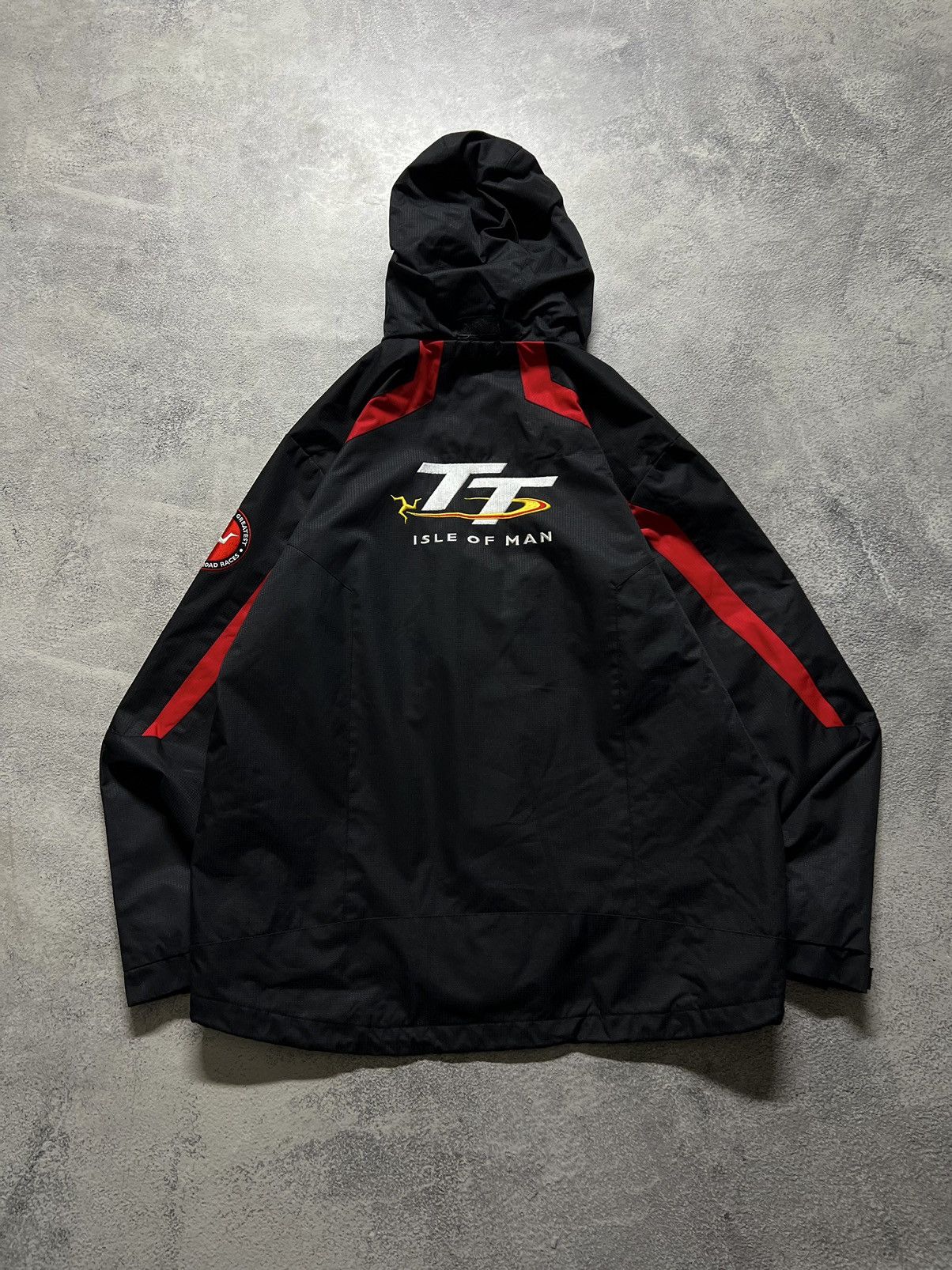 Vintage Vintage Y2k Isle Of Man Road Races Nylon Racing Jacket 00’s Size US S / EU 44-46 / 1 - 9 Thumbnail