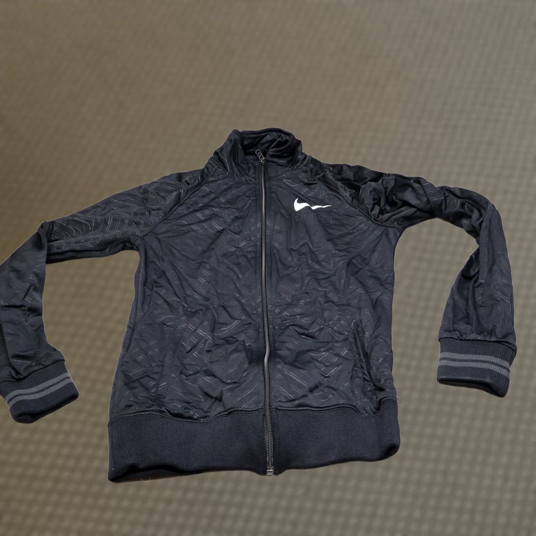 Nike Nike Athletic Dept Jacket Womens Large Black Light Pack Full Zip Athletic Track Jacket Size L / US 10 / IT 46 - 1 Thumbnail