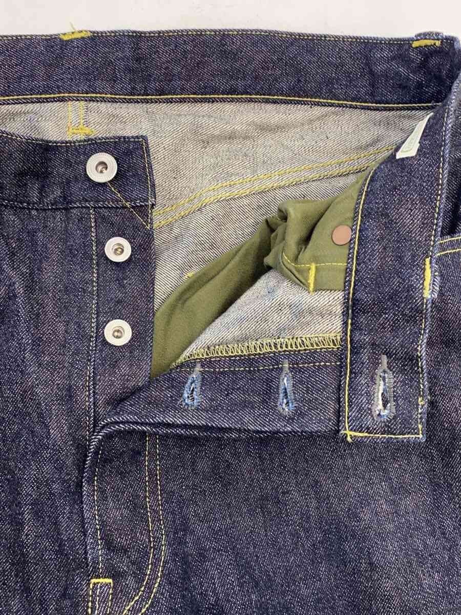 A.PRESSE Cotton Washed Denim Wide Pants Size US 32 / EU 48 - 3 Thumbnail