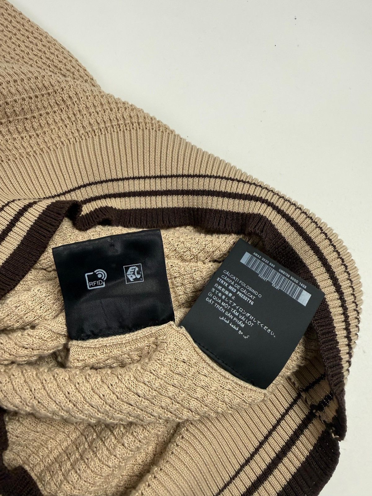 Prada SS2023 Waffle-Knit Short Sleeve Sweater Size US M / EU 48-50 / 2 - 8 Thumbnail