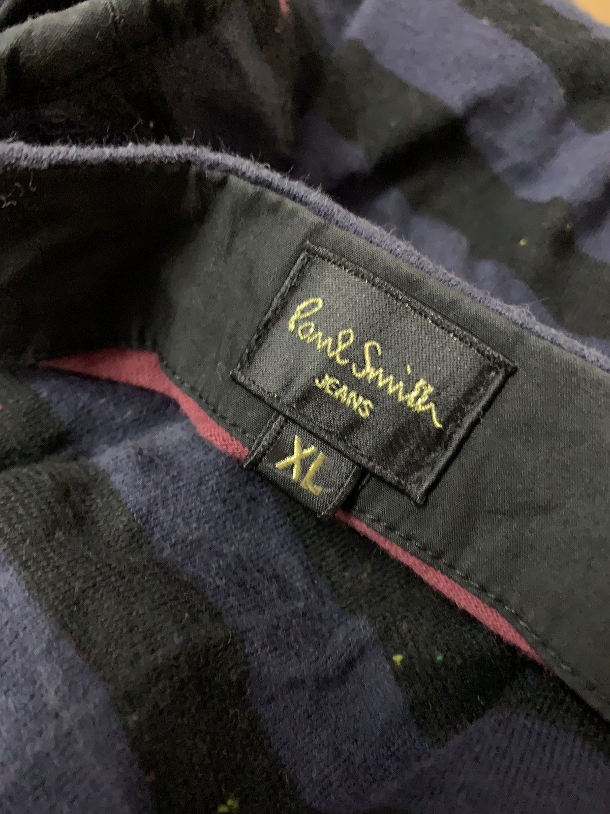 Paul Smith 💥Vintage Paul Smith Stripe Cardigan Shirt Button Size US L / EU 52-54 / 3 - 5 Thumbnail