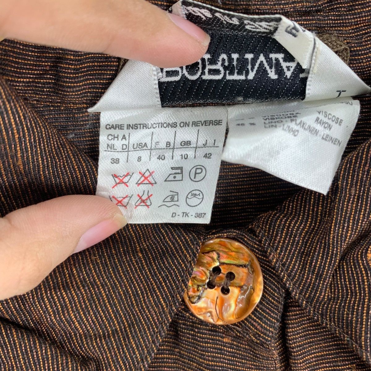 Max Mara Vintage MAX MARA SPORTMAX Collection Button Up Coat Jacket Size S / US 4 / IT 40 - 8 Thumbnail