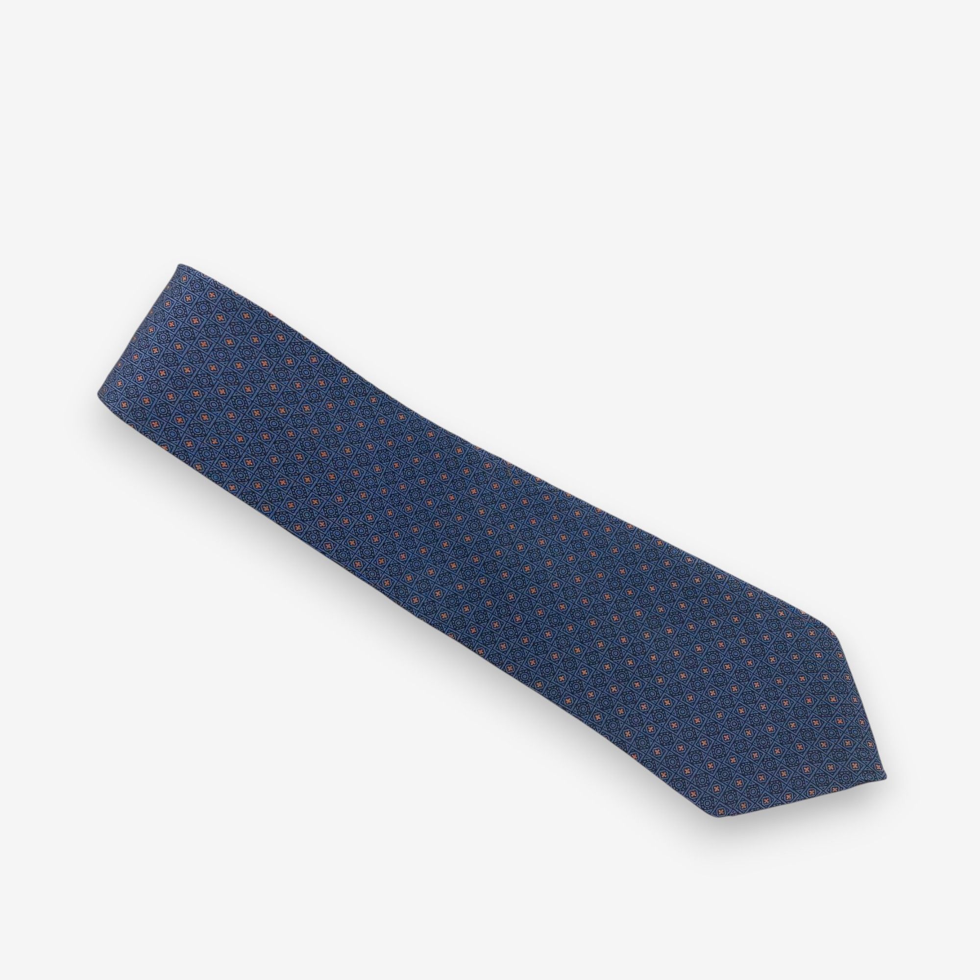 Japanese Brand Vintage Christian Dior SILK Necktie Cravate Pure Silk Size ONE SIZE - 2 Thumbnail