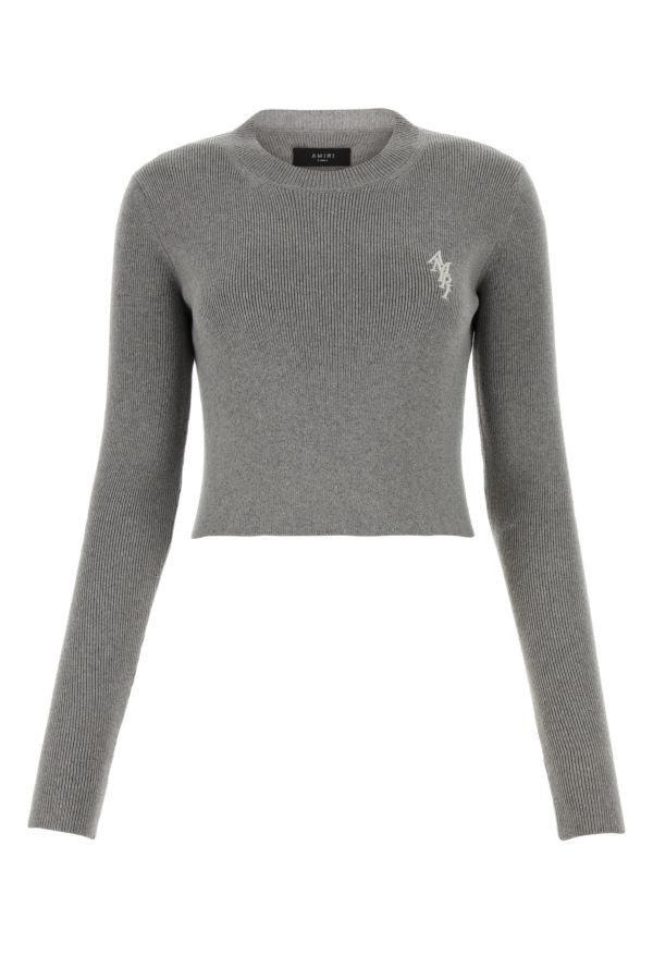 Amiri o1y0425 Sweater in Grey Size XS / US 0-2 / IT 36-38 - 1 Thumbnail