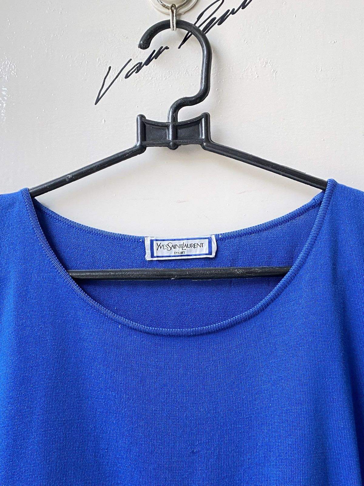 Yves Saint Laurent YSL Yves Saint Laurent tricots Tipped Knit T-shirt Size US XS / EU 42 / 0 - 13 Thumbnail
