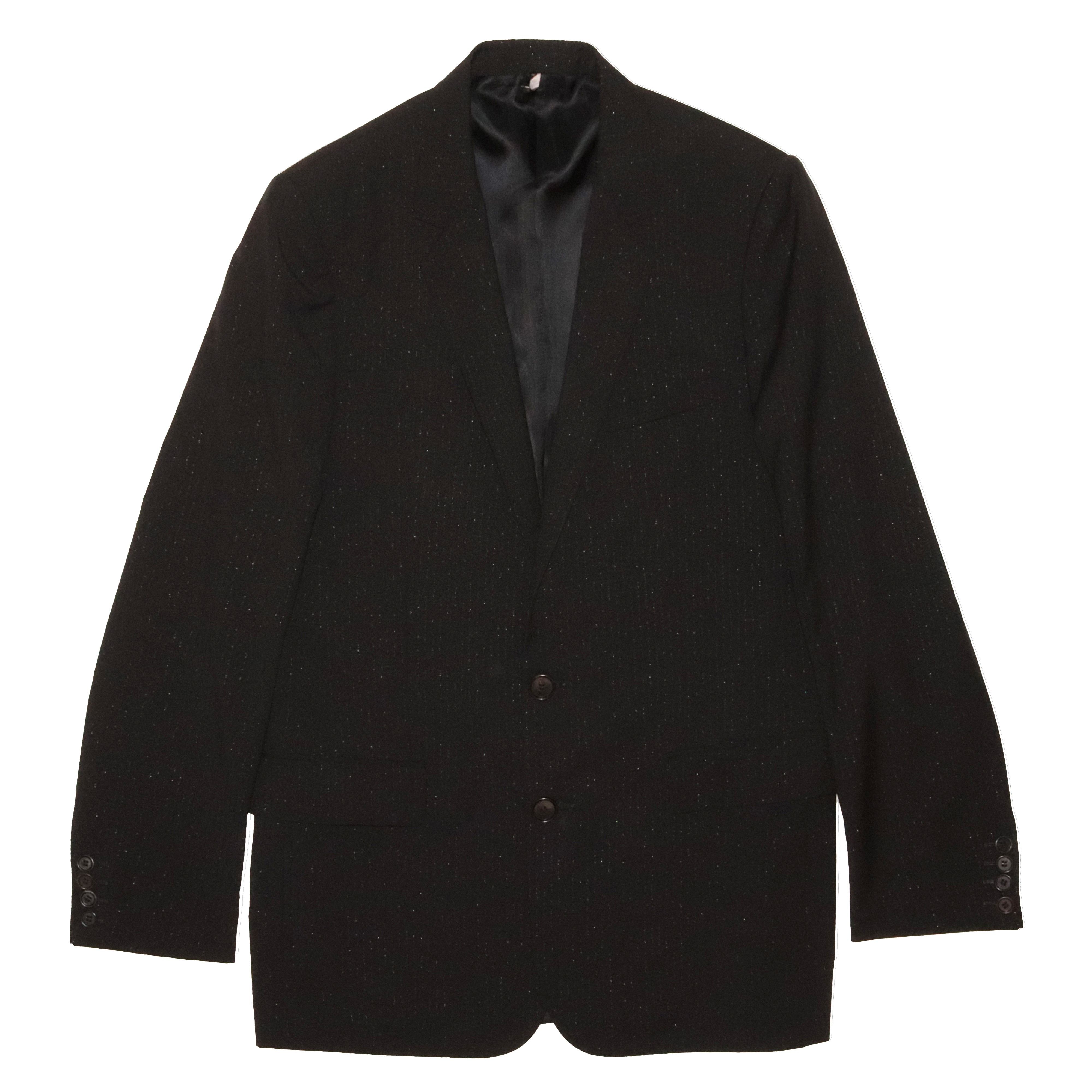 Dior Dior Homme Black Silver Pinstripe Suit, Size 50 (M,L) Size 50R - 3 Thumbnail