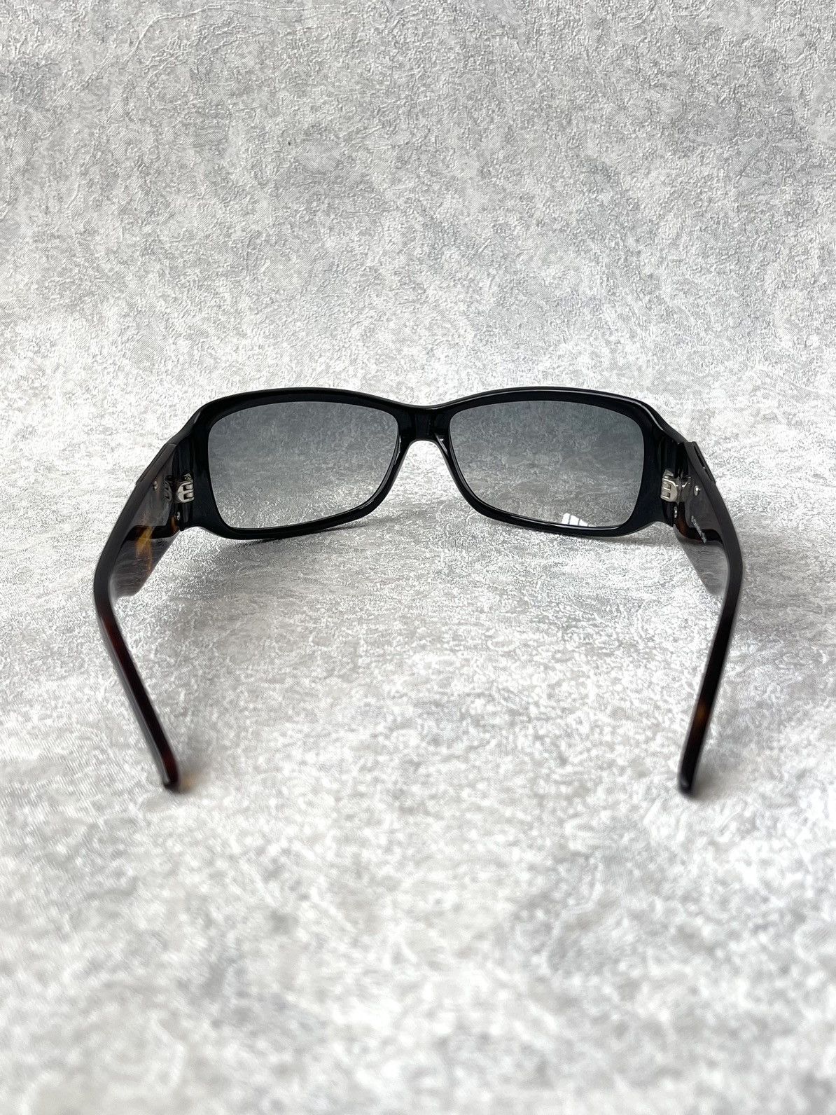 Dior Vintage Christian Dior Shaded 1S Tortoise Shield Sunglasses Size ONE SIZE - 5 Thumbnail