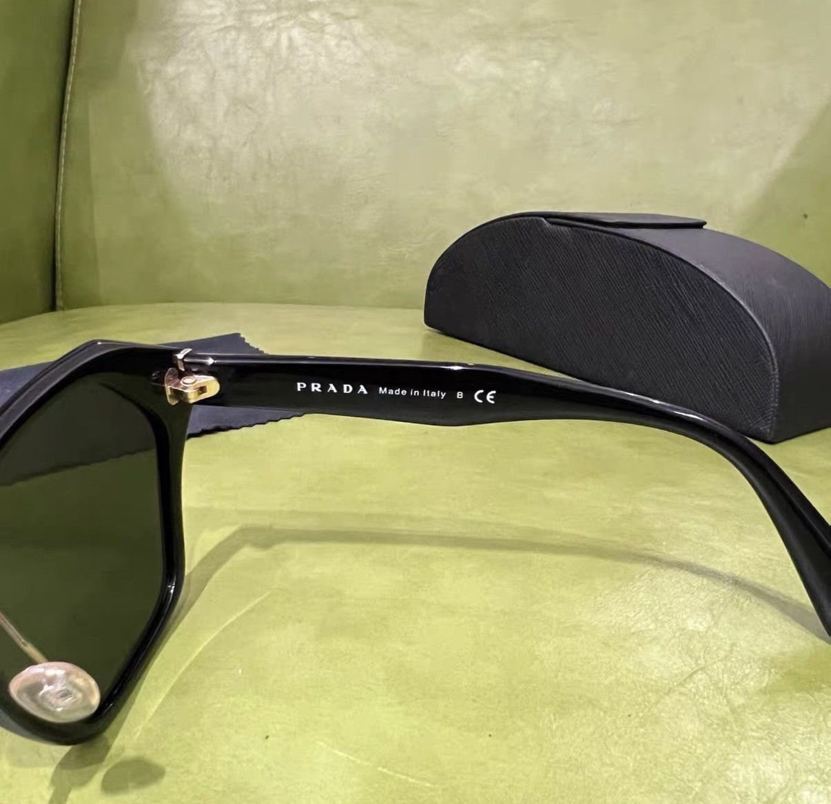 Prada Prada Irregular Sunglasses J42 Size ONE SIZE - 7 Thumbnail