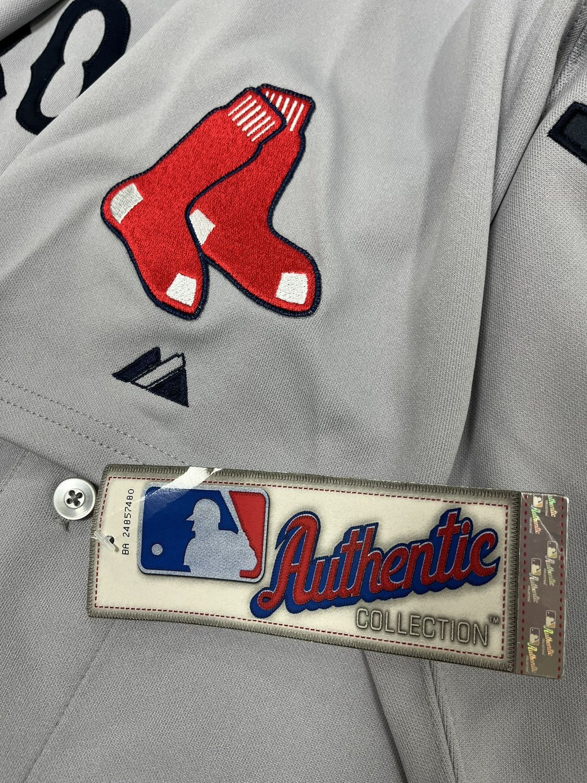 Majestic Matsuzaka Boston Red Sox Authentic Away Gray Jersey Size US S / EU 44-46 / 1 - 5 Thumbnail