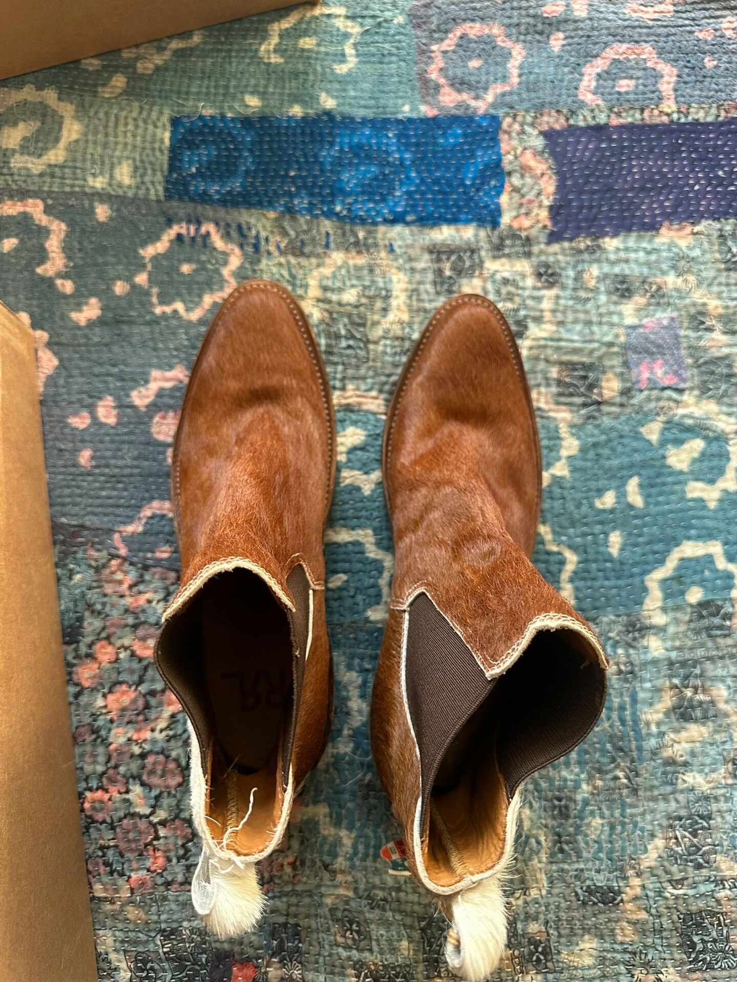 RRL Ralph Lauren RRL Women's Chelsea Boots in Brown Size US 7 / IT 37 - 1 Thumbnail